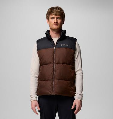 Doudoune Sans Manches Puffect III Homme, Color: Tobacco, Black, image 1