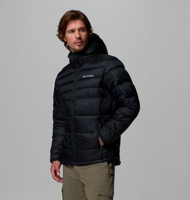 Men's Buck Butte II Hooded Insulated Jacket, Color: Black, image 4