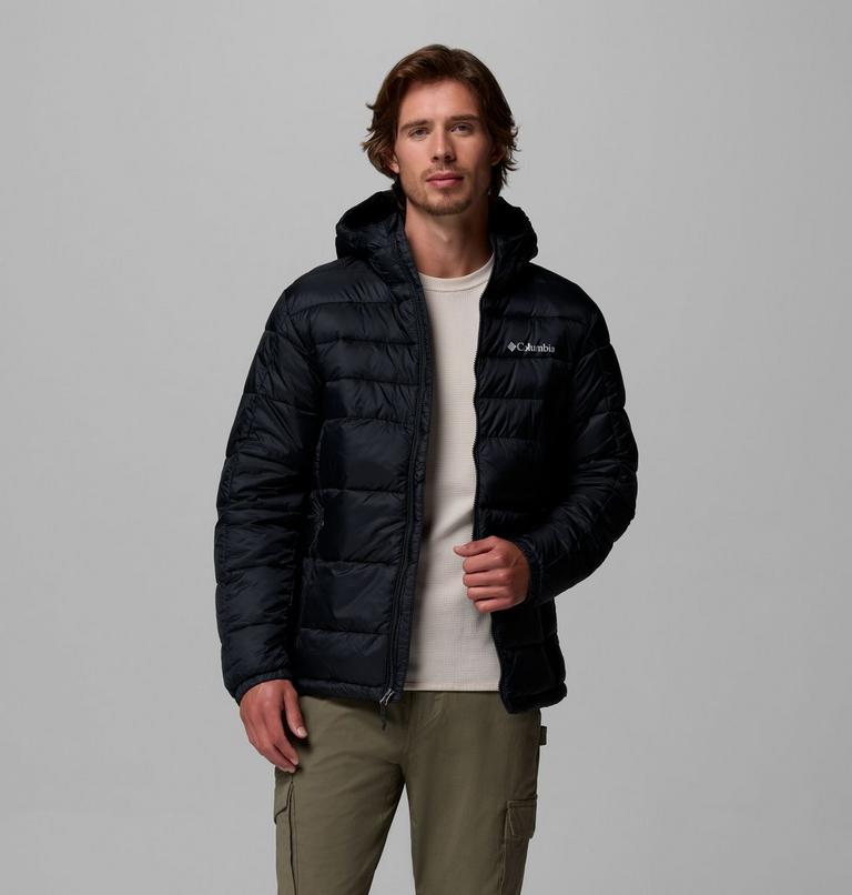 Men's Buck Butte II Hooded Insulated Jacket, Color: Black, image 5
