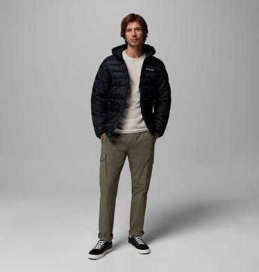 Men's Buck Butte II Hooded Insulated Jacket, Color: Black, image 2