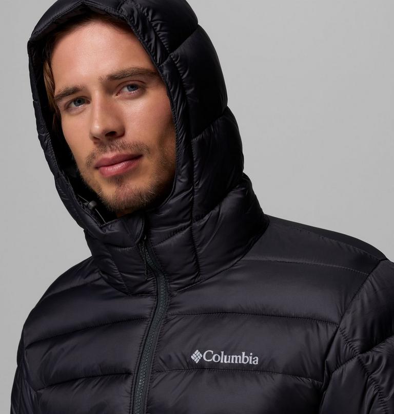 Men's Buck Butte II Hooded Insulated Jacket, Color: City Grey, Shark, image 6
