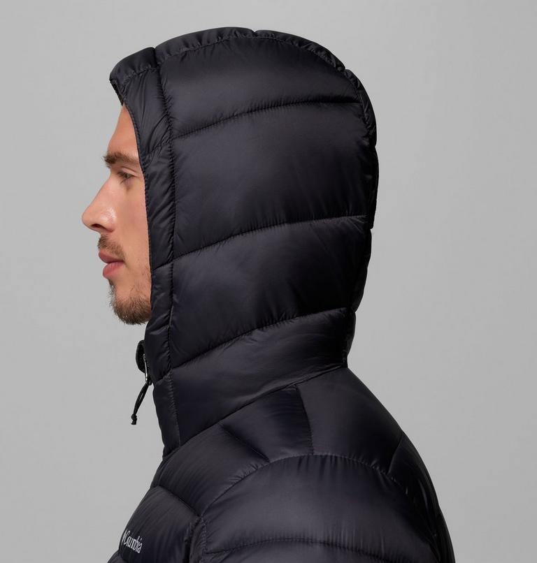 Chaqueta aislante con capucha Buck Butte II para hombre, Color: Stone Green, Shark, image 8