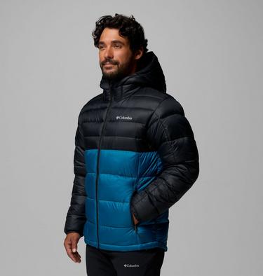 Buck Butte II isolierte Jacke mit Kapuze f&uuml;r M&auml;nner, Color: Phoenix Blue, Black, image 4