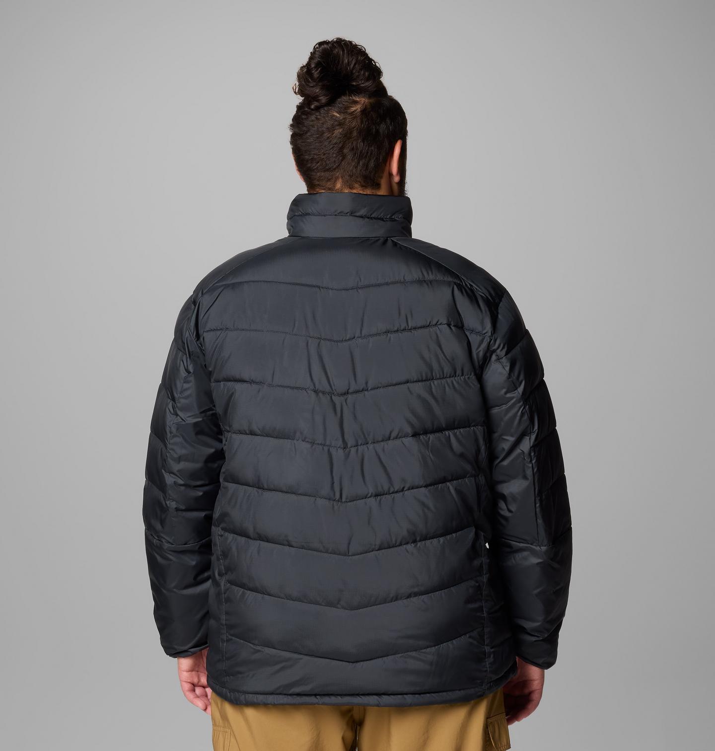 Мужская куртка Columbia Labyrinth Loop II Jacket - Big, цвет: Чёрный — фото 2