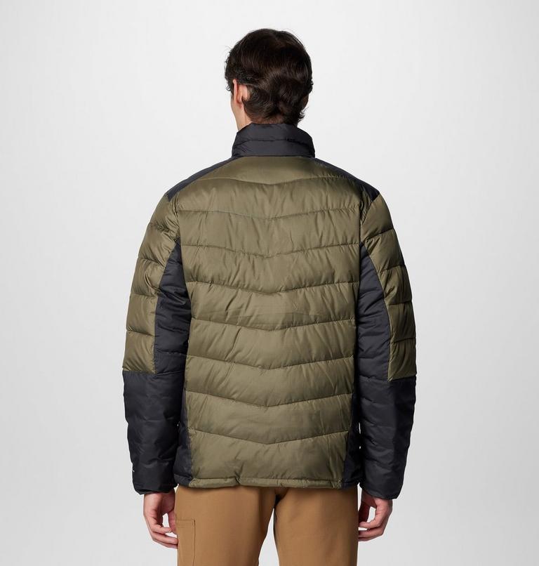 Men's Labyrinth Loop II Insulated Jacket, Color: Stone Green, Shark, image 2
