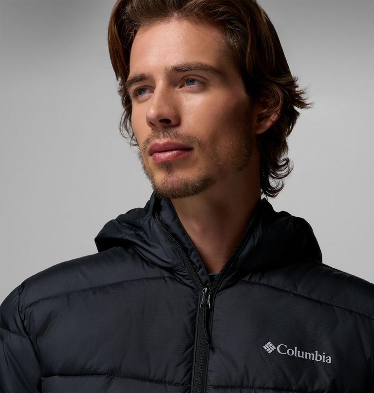Men's Fivemile Butte II Hooded Puffer Jacket, Color: Black, image 8