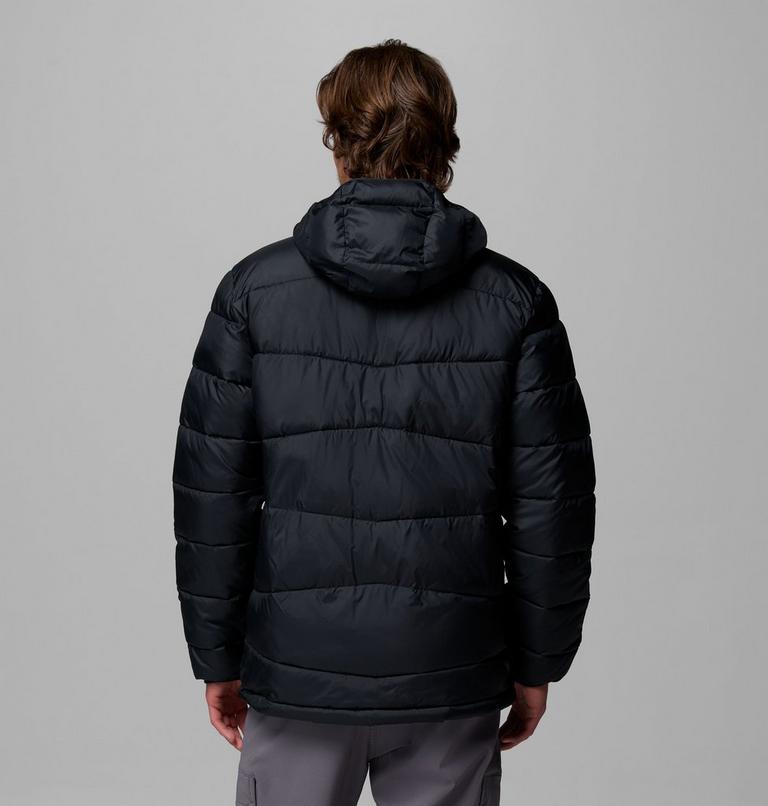 Men's Fivemile Butte II Hooded Puffer Jacket, Color: Black, image 3