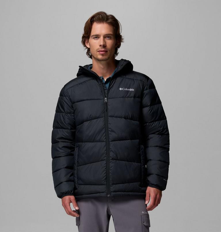 Men's Fivemile Butte II Hooded Puffer Jacket, Color: Black, image 1