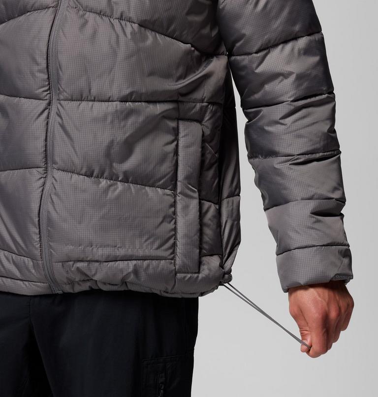 Men's Fivemile Butte II Hooded Puffer Jacket, Color: City Grey, image 8