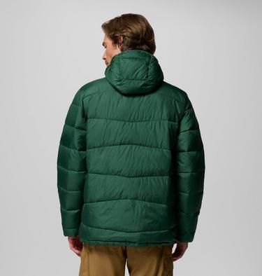 Men's Fivemile Butte II Hooded Puffer Jacket, Color: Rain Forest, image 7