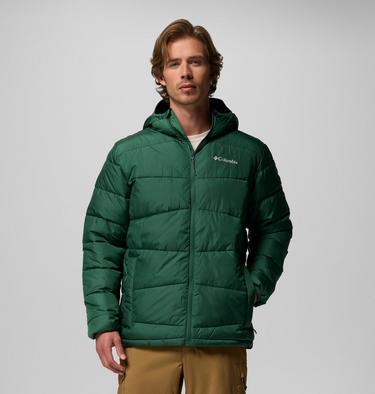 Chaqueta acolchada con capucha Fivemile Butte II para hombre, Color: Rain Forest, image 3