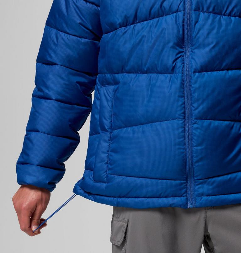 Men's Fivemile Butte II Hooded Puffer Jacket, Color: Mountain Blue, image 8