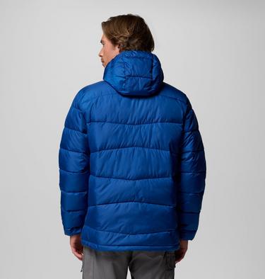 Men's Fivemile Butte II Hooded Puffer Jacket, Color: Mountain Blue, image 3