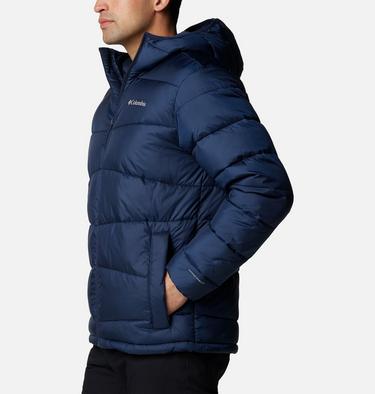 Men's Fivemile Butte II Hooded Puffer Jacket, Color: Collegiate Navy, image 15