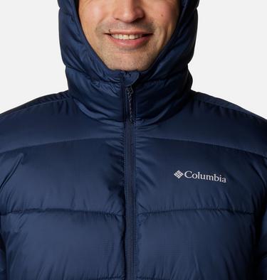 Men's Fivemile Butte II Hooded Puffer Jacket, Color: Collegiate Navy, image 16