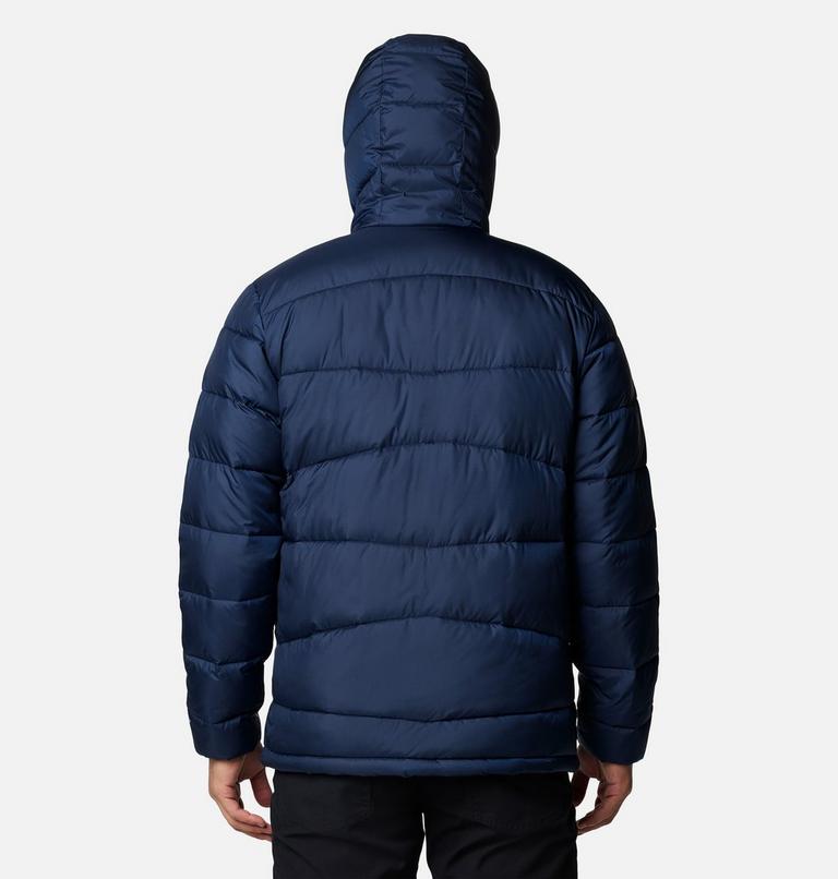 Men's Fivemile Butte II Hooded Puffer Jacket, Color: Collegiate Navy, image 2