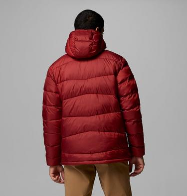Men's Fivemile Butte II Hooded Puffer Jacket, Color: Red Oxide, image 3