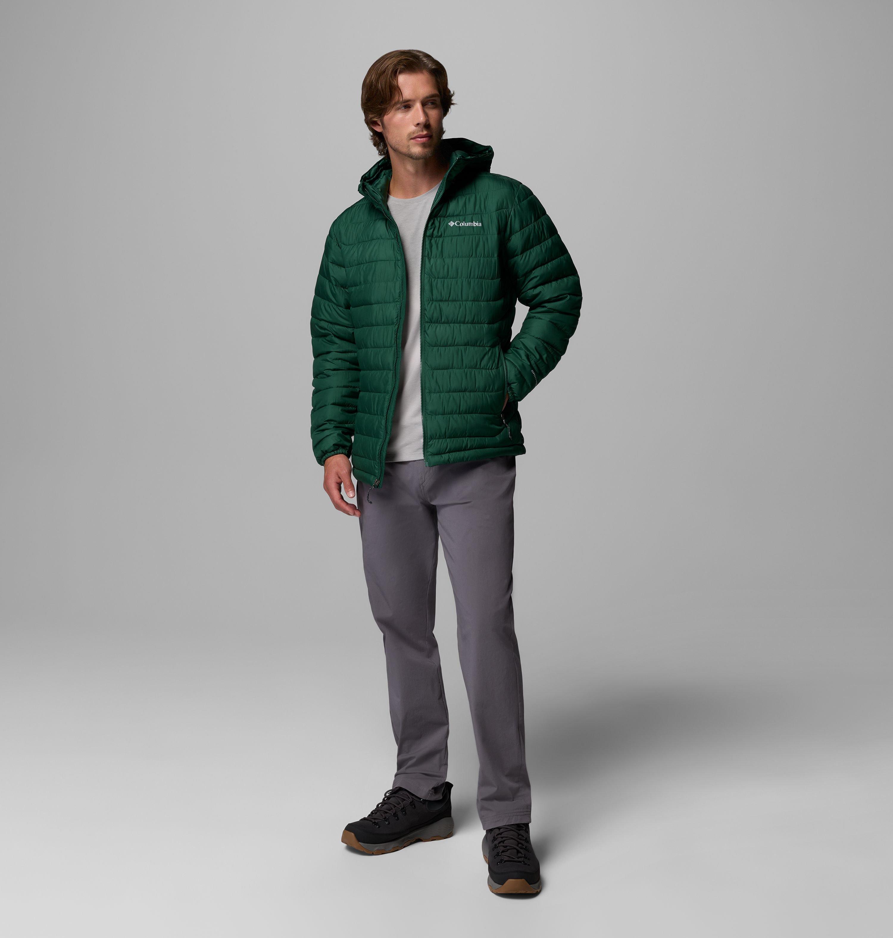 Men's Powder Lite II Hooded Jacket | 377 | L 2