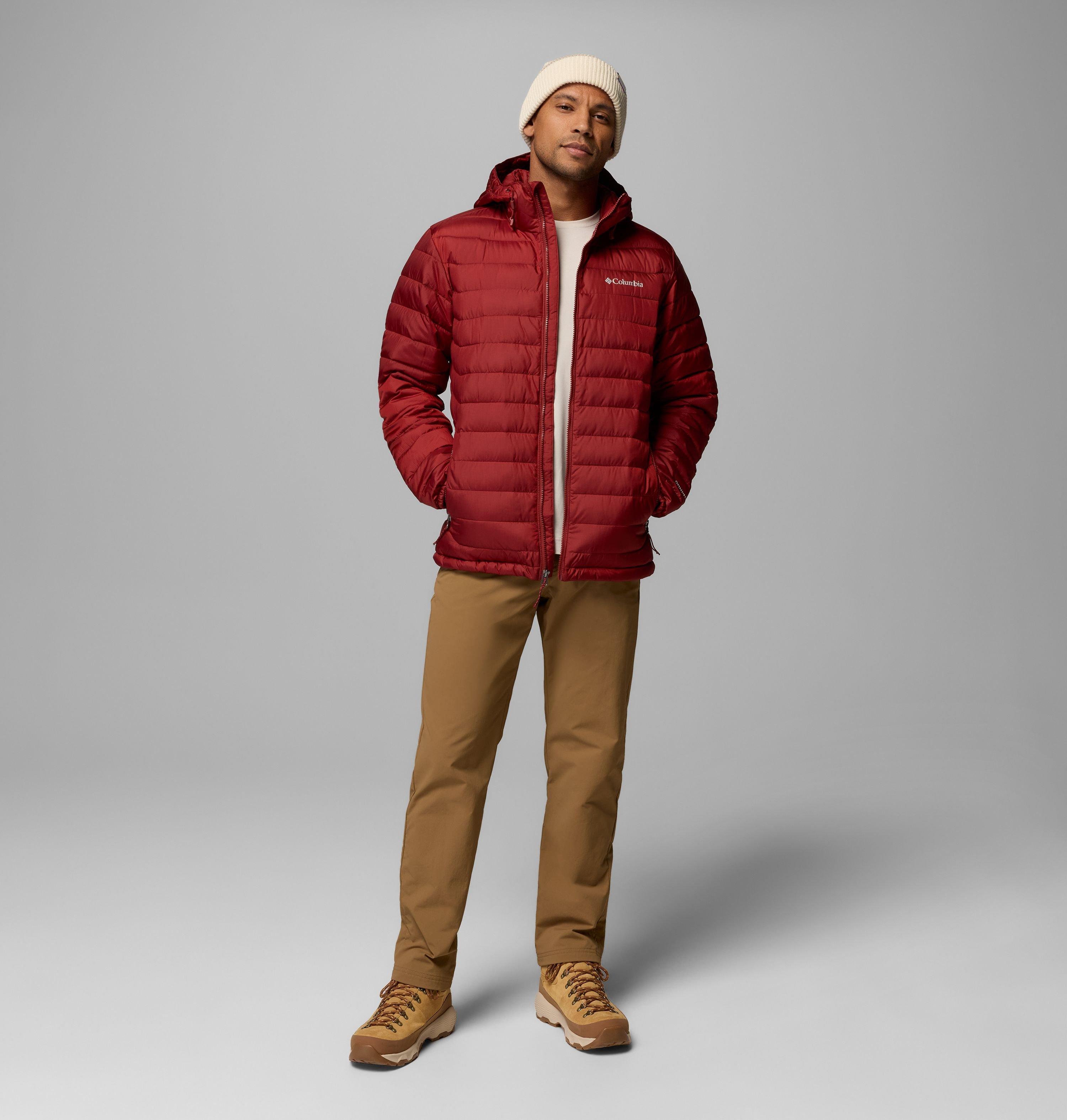 Men's Powder Lite II Hooded Jacket | 633 | XL 10