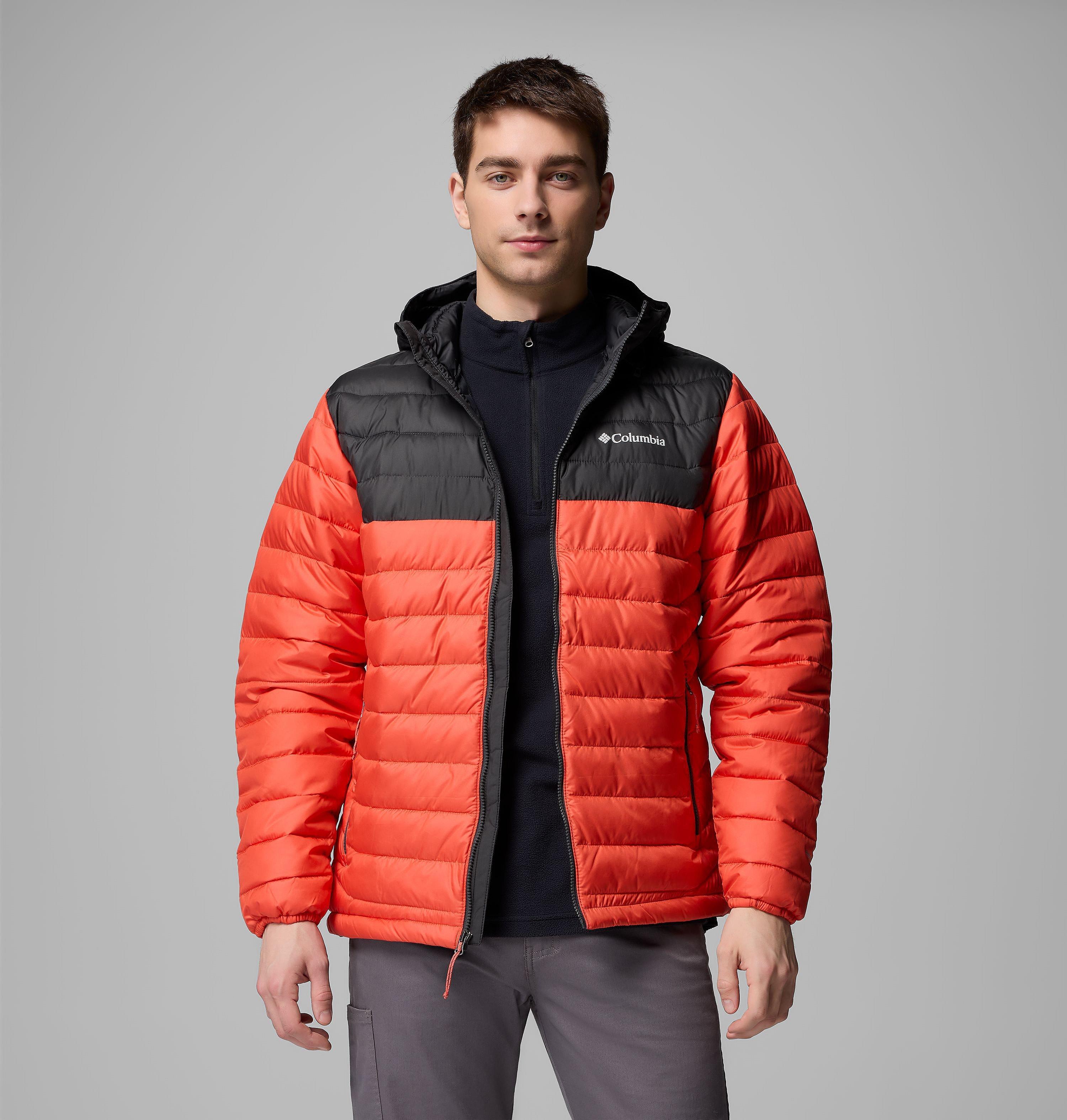 Men's Powder Lite II Hooded Jacket | 864 | S 10