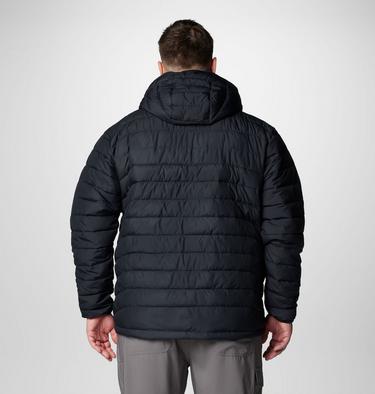 Veste Isolée à Capuche Powder Lite II Homme - Grande Taille, Color: Black, image 6