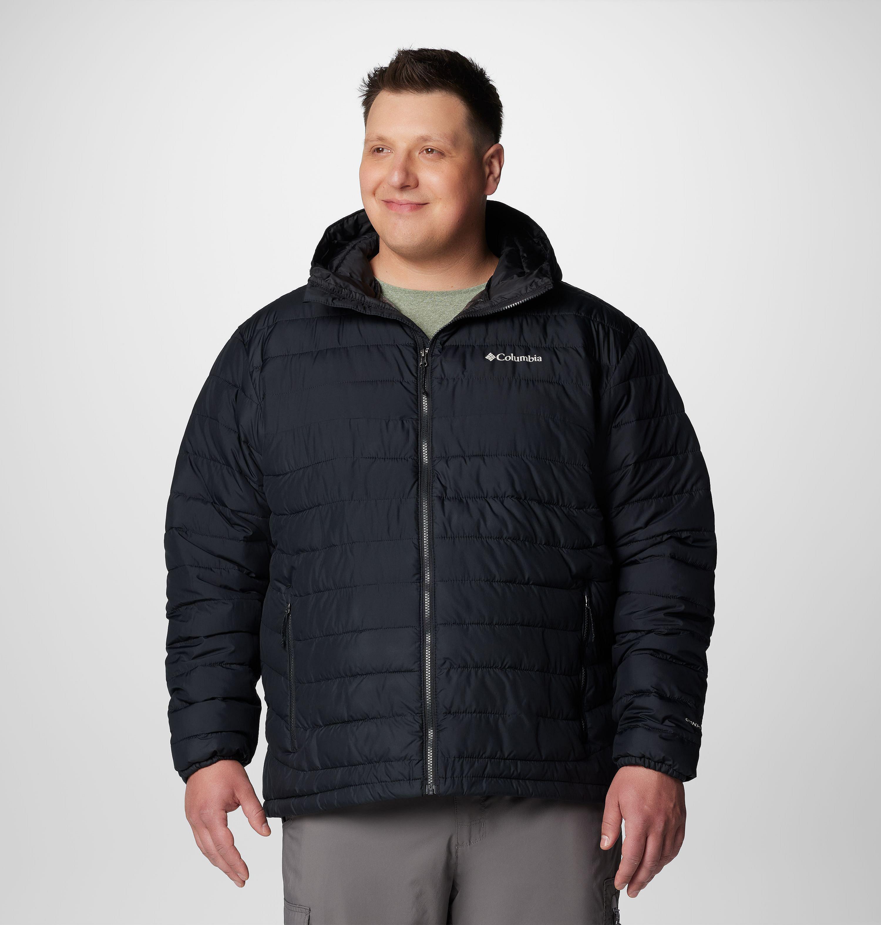 Columbia hooded puffer jacket チェック　ダ 2086942_010_f_om