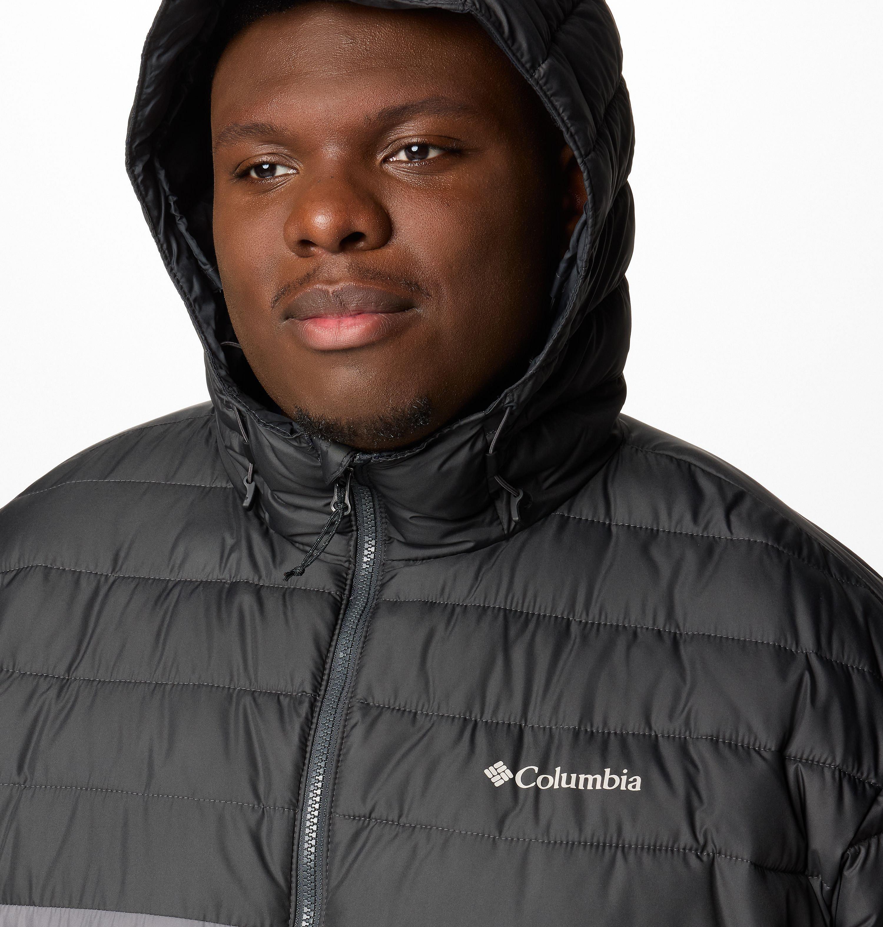 Men's Powder Lite II Hooded Jacket - Big | 023 | 1X 5