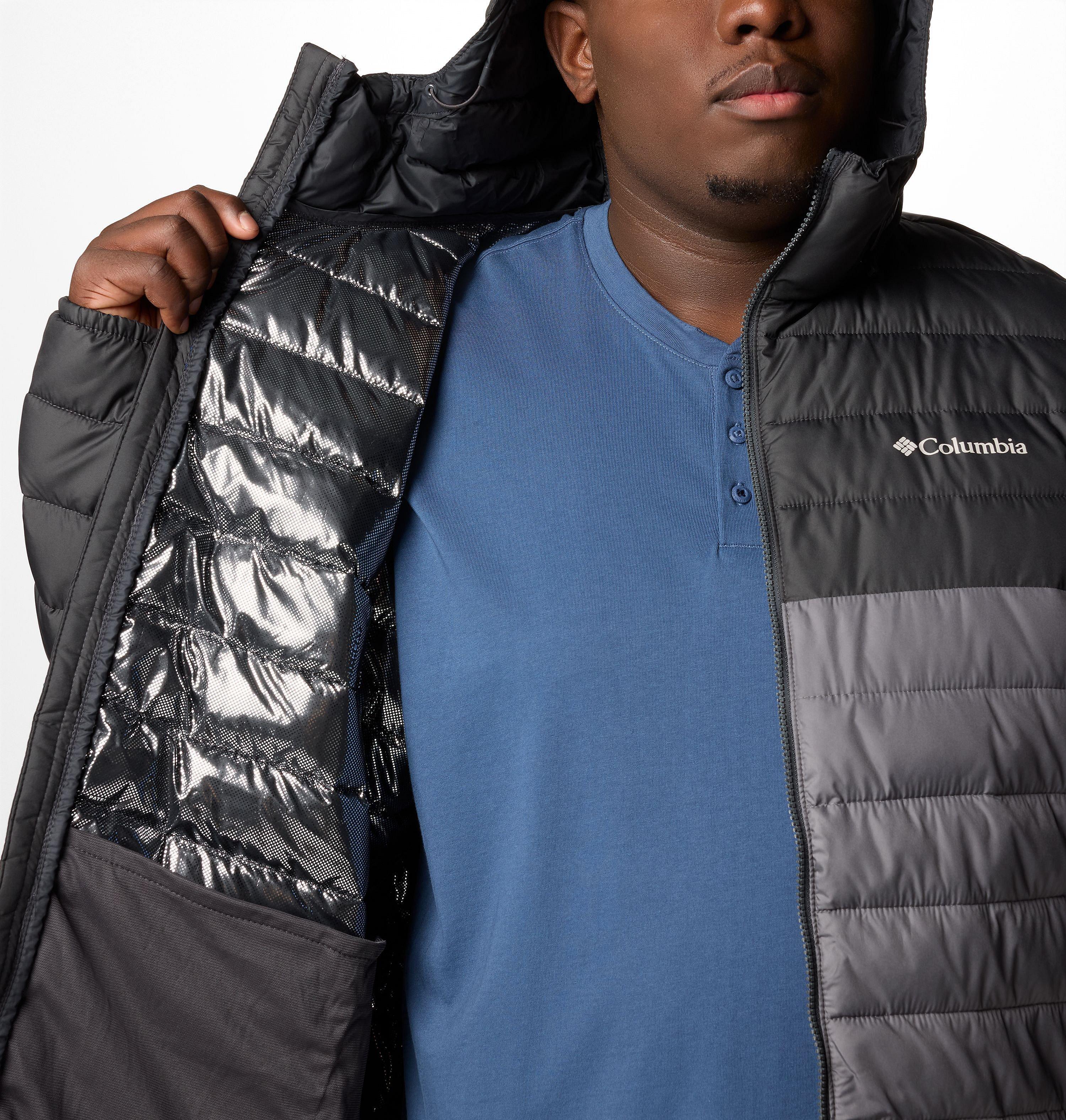 Men's Powder Lite II Hooded Jacket - Big | 023 | 1X 6