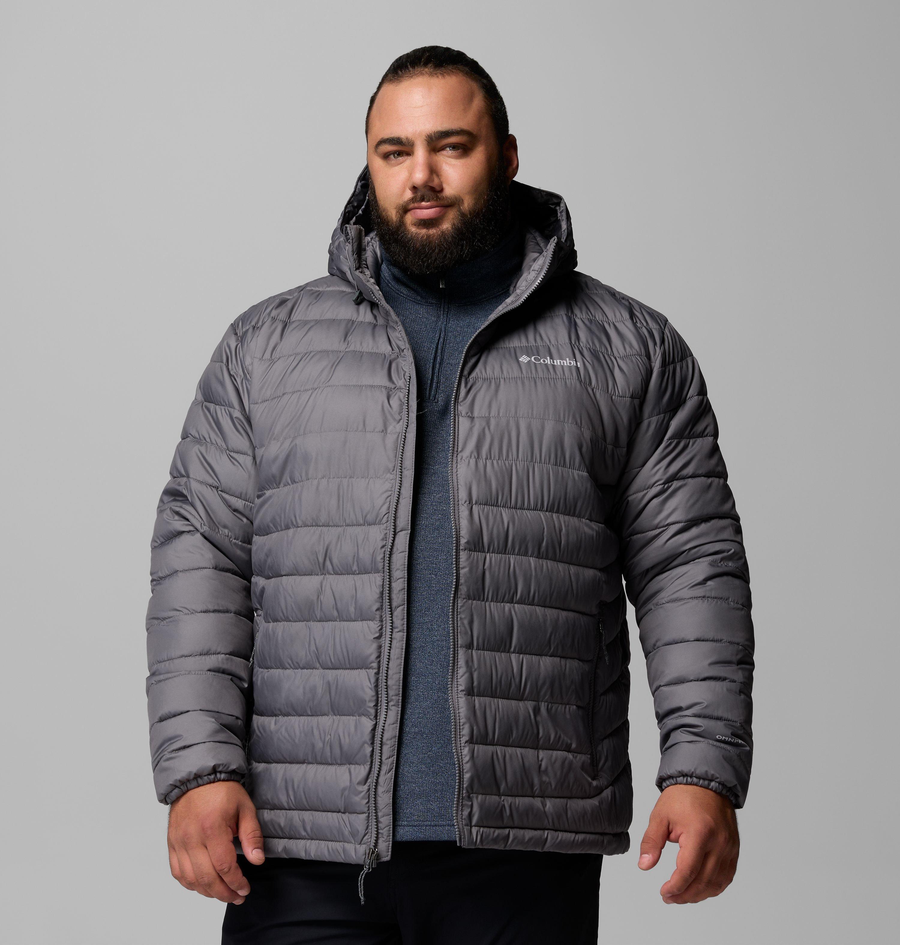 Men's Powder Lite II Hooded Jacket - Big | 024 | 2X 5