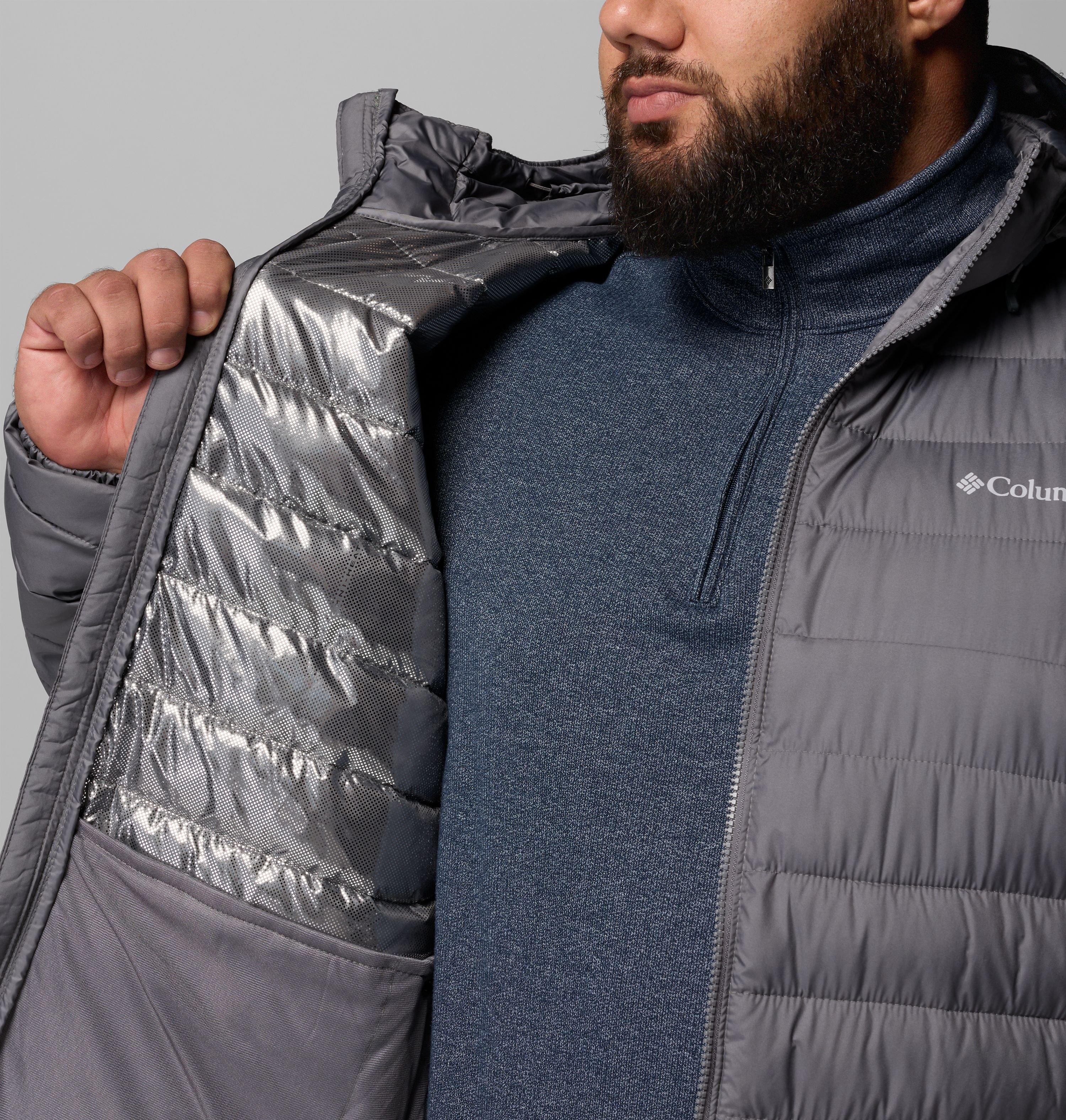 Men's Powder Lite II Hooded Jacket - Big | 024 | 2X 6