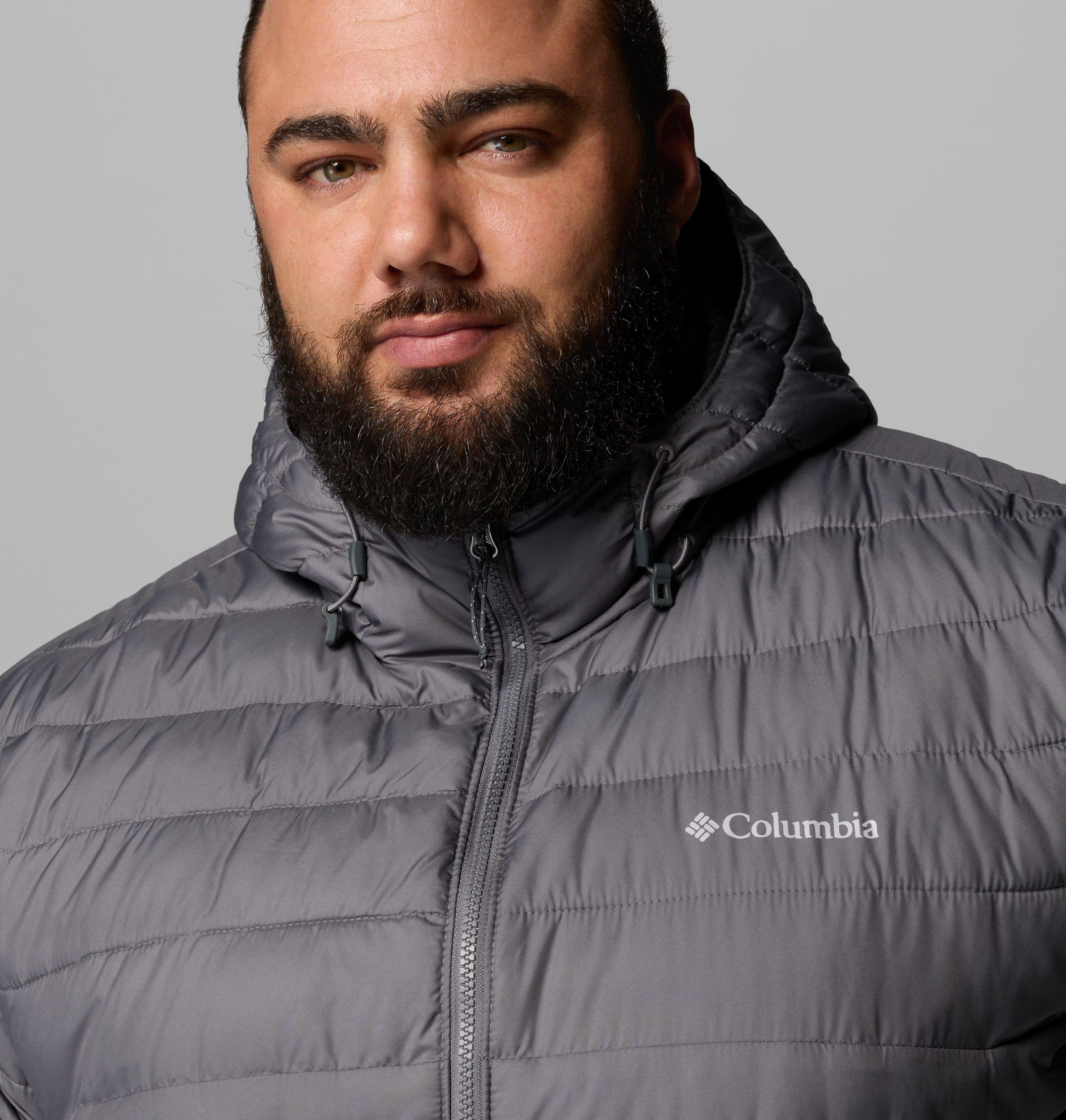 Men's Powder Lite II Hooded Jacket - Big | 024 | 2X 7