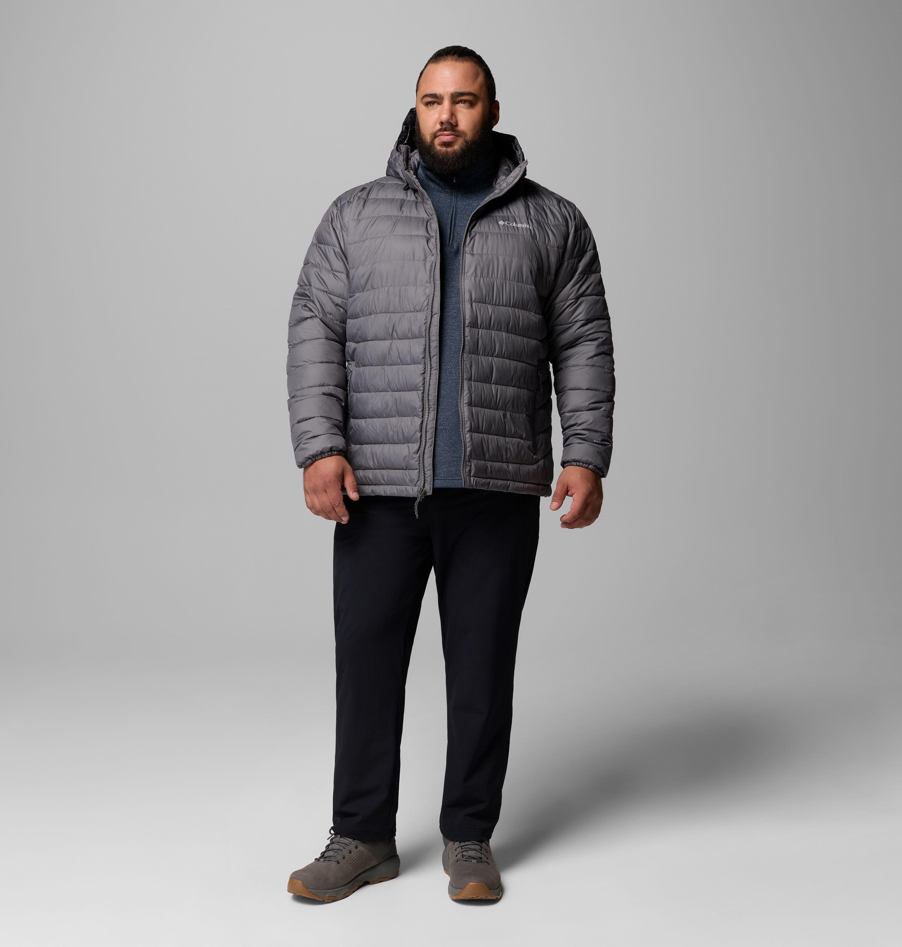 Men's Powder Lite II Hooded Jacket - Big | 024 | 2X 2
