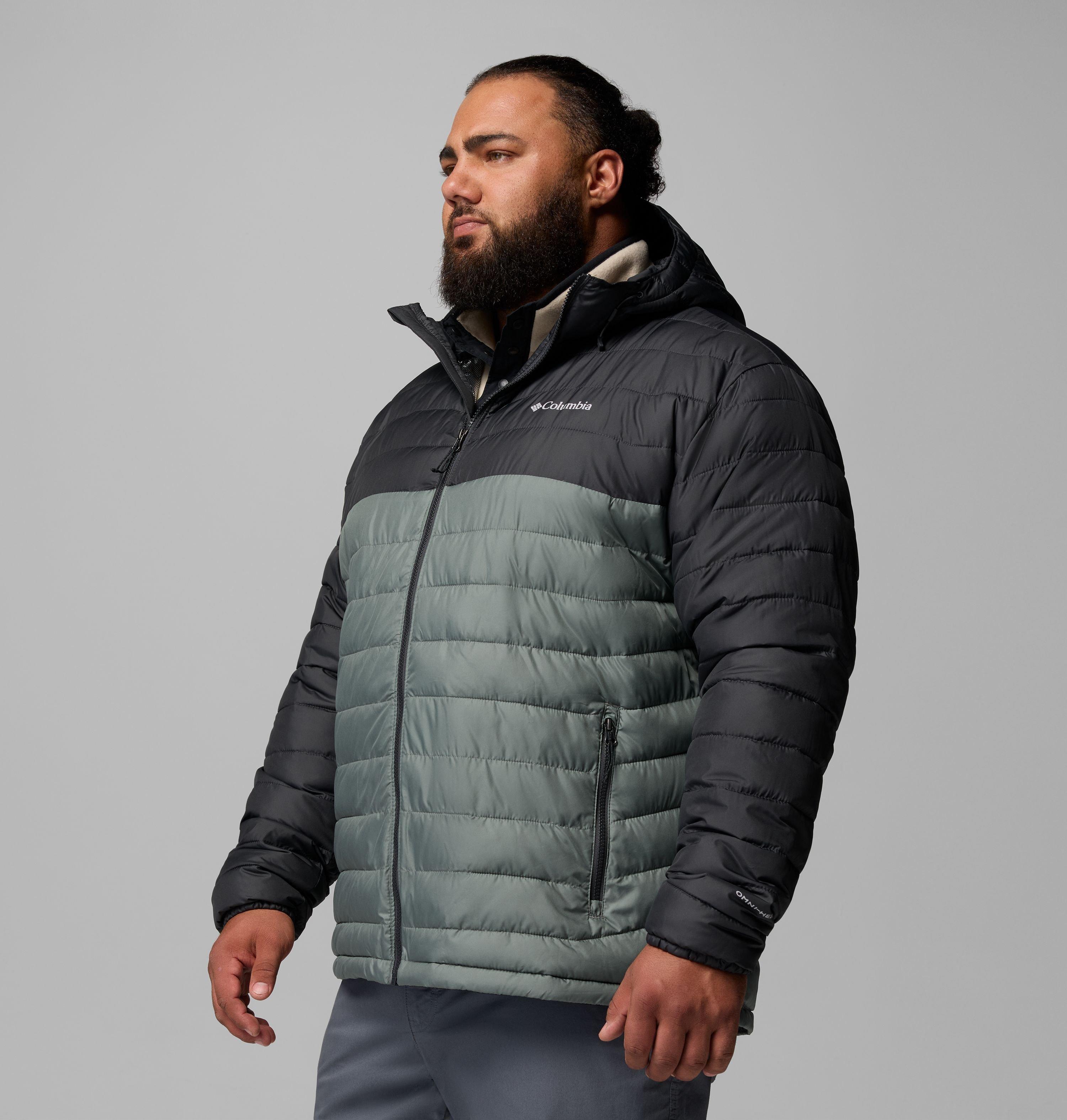 Men's Powder Lite II Hooded Jacket - Big | 342 | 3X 4