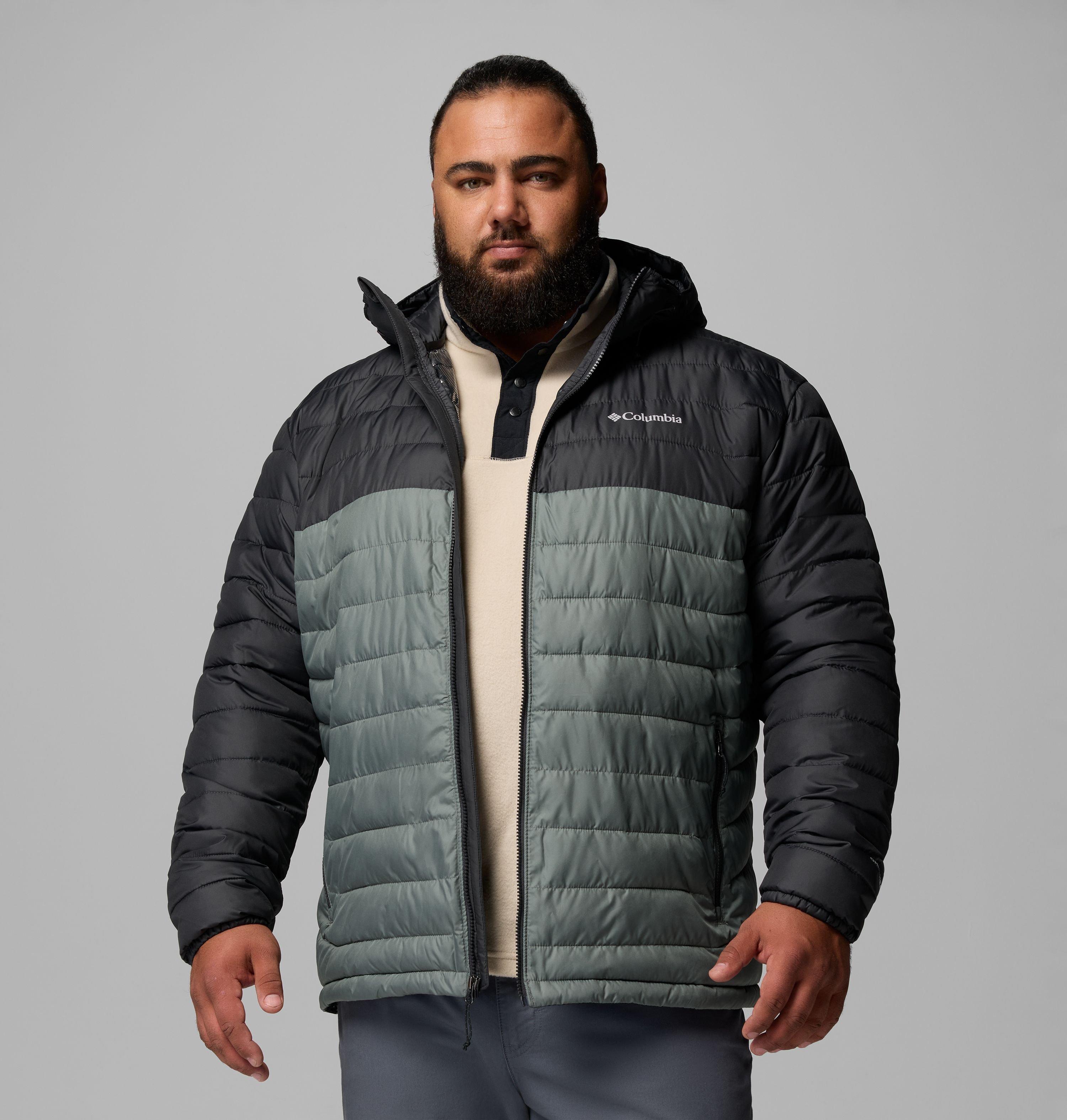 Men's Powder Lite II Hooded Jacket - Big | 342 | 3X 5