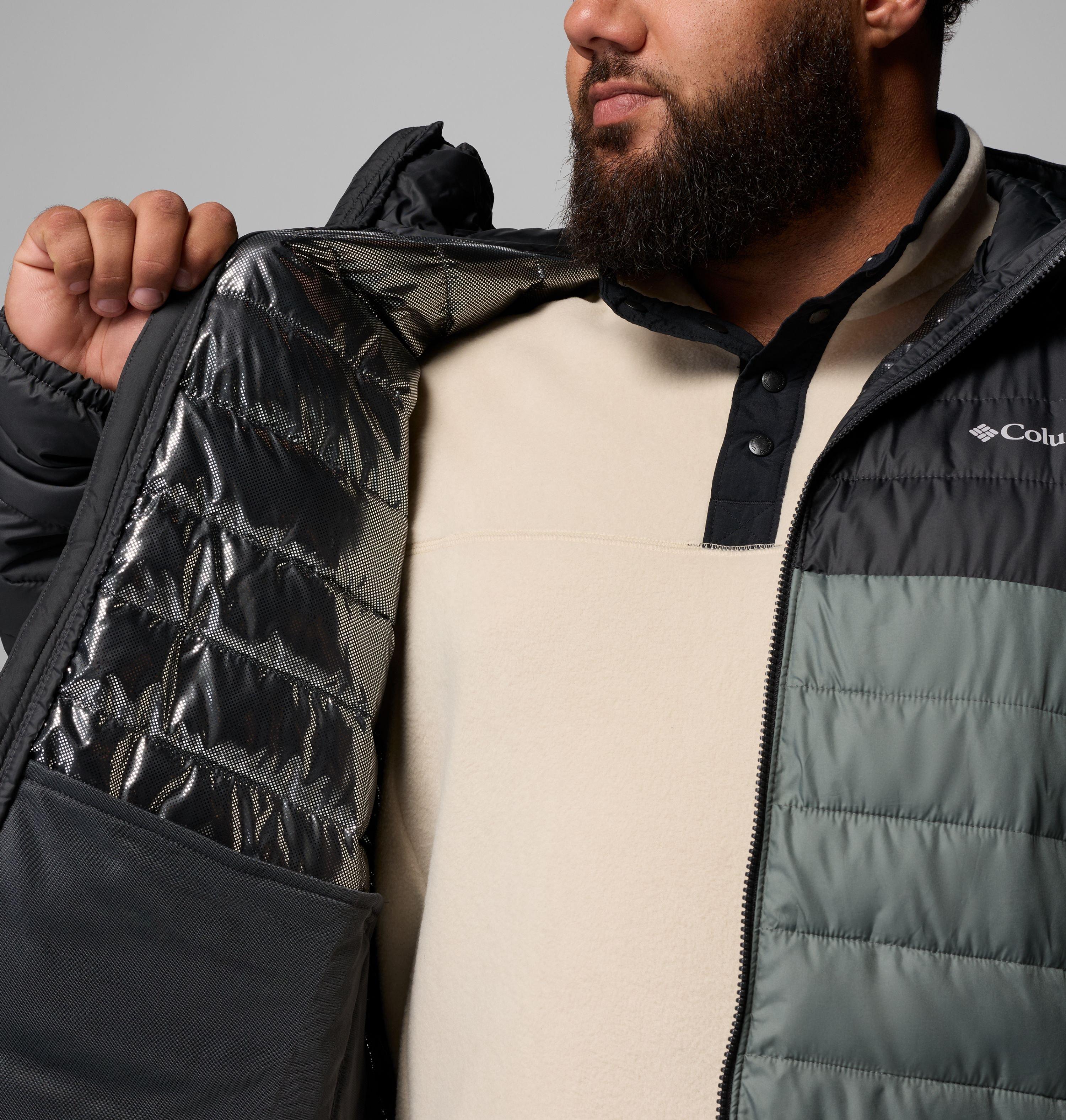 Men's Powder Lite II Hooded Jacket - Big | 342 | 3X 6