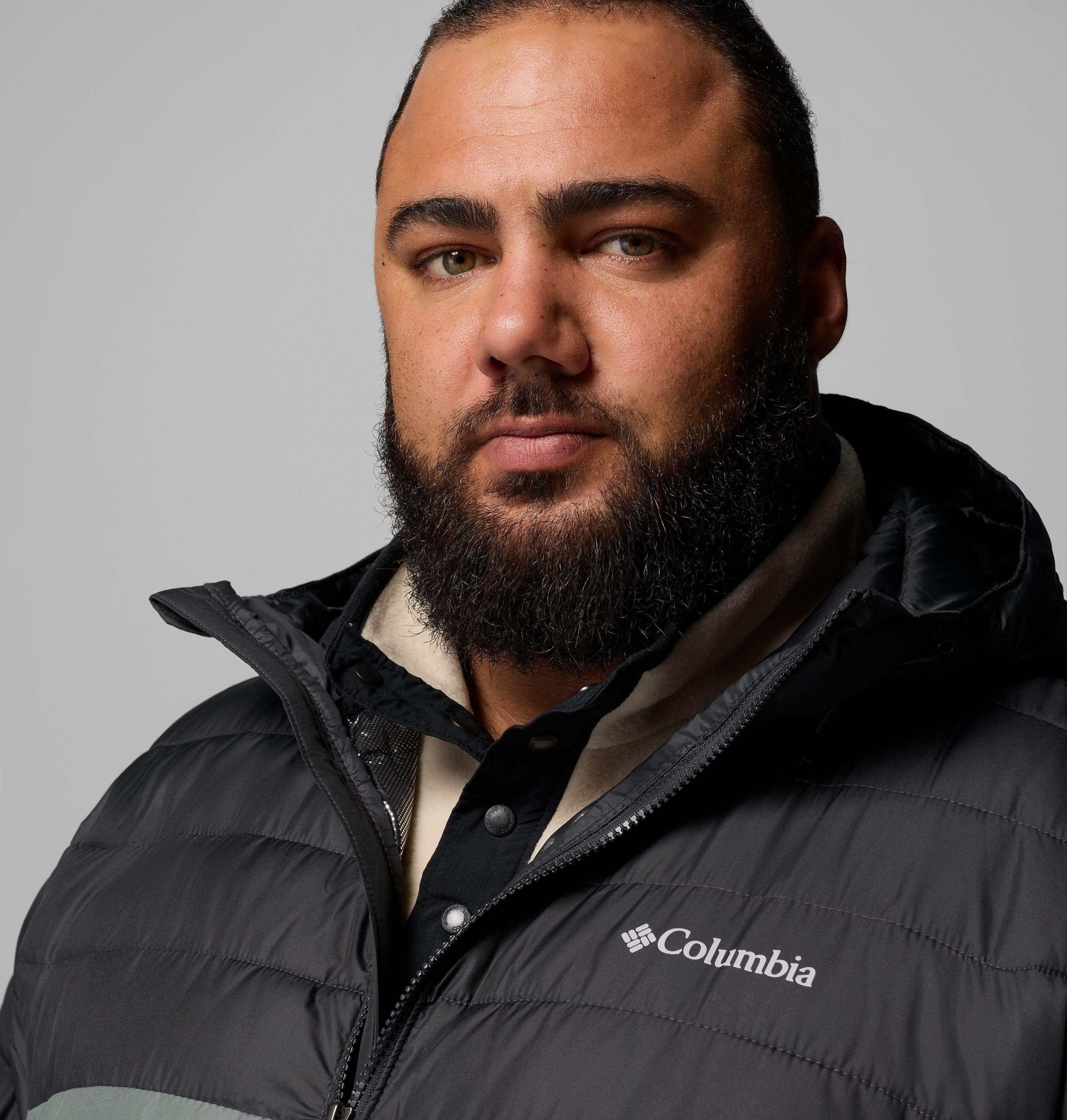 Men's Powder Lite II Hooded Jacket - Big | 342 | 3X 7
