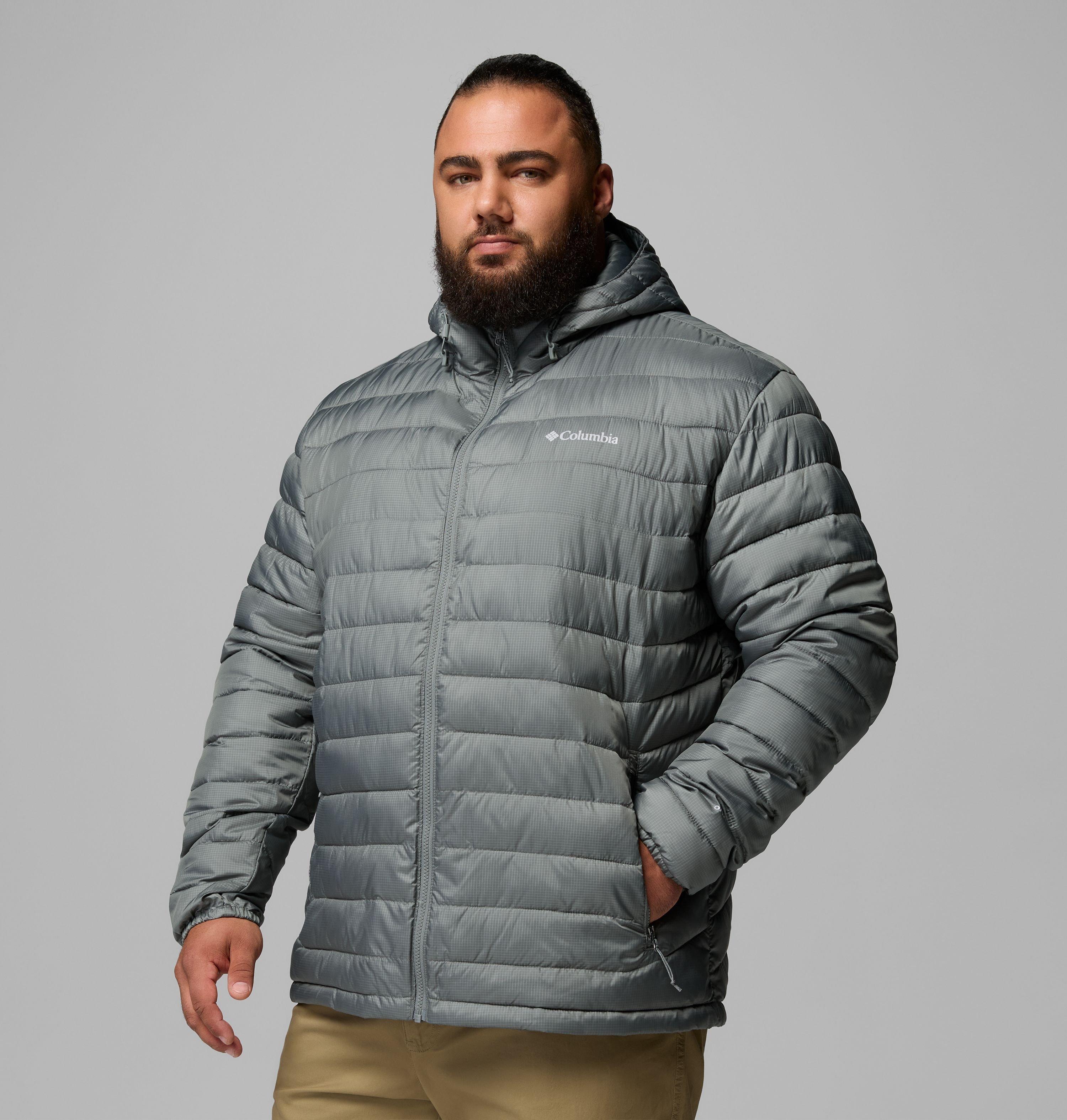 Men's Powder Lite II Hooded Jacket - Big | 343 | 1X 4