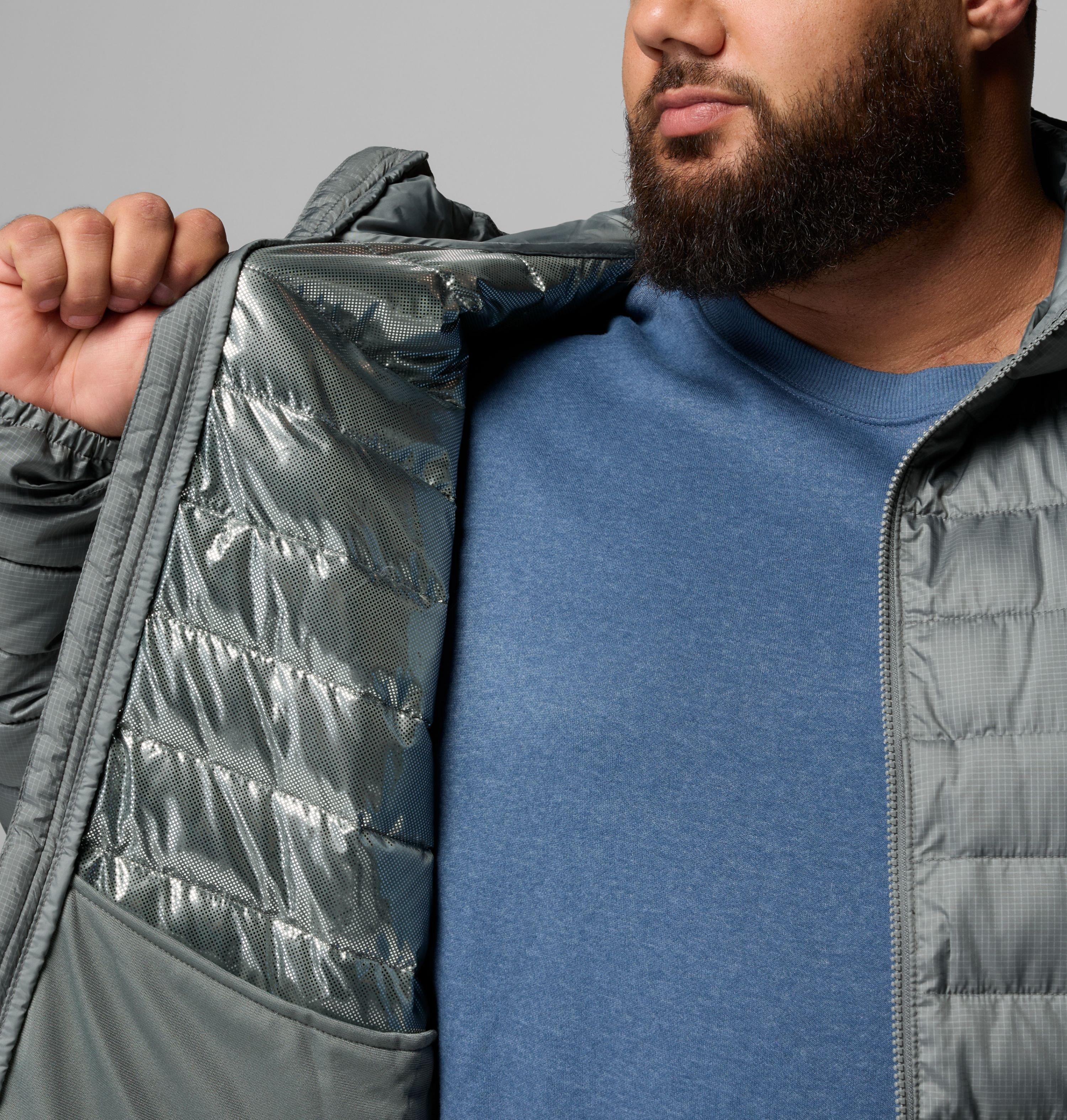 Men's Powder Lite II Hooded Jacket - Big | 343 | 1X 6