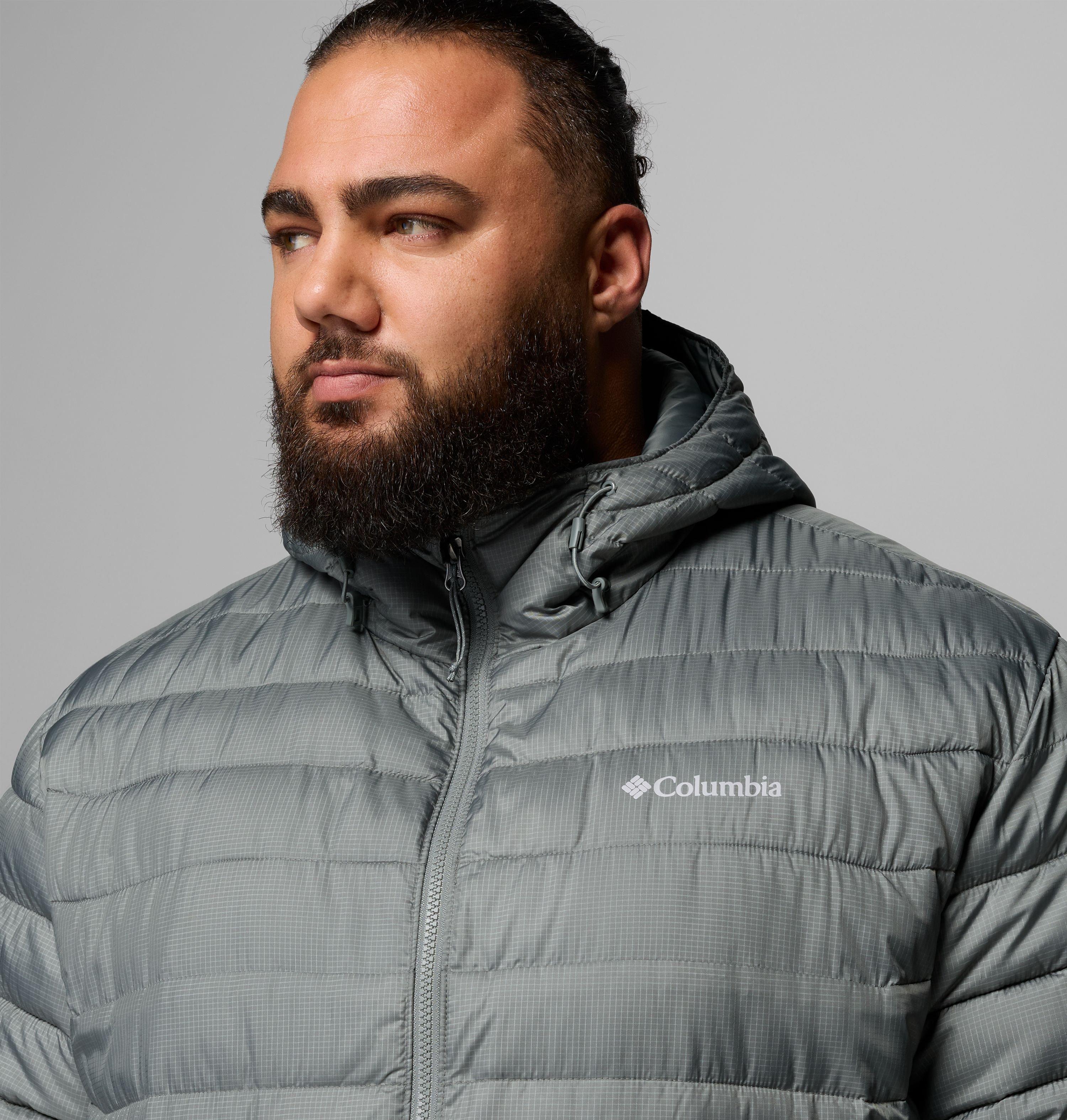 Men's Powder Lite II Hooded Jacket - Big | 343 | 1X 7