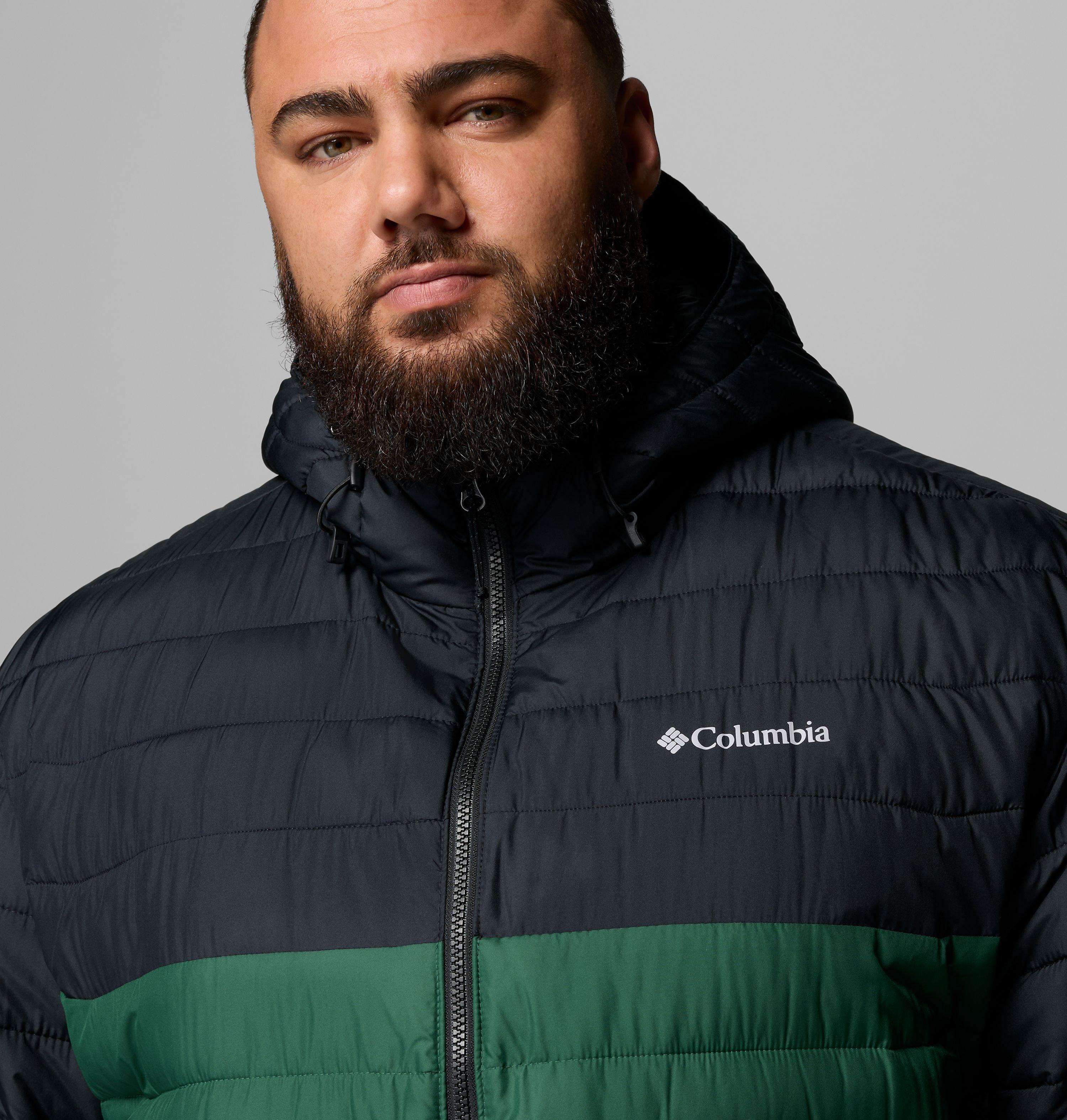 Men's Powder Lite II Hooded Jacket - Big | 376 | 2X 7