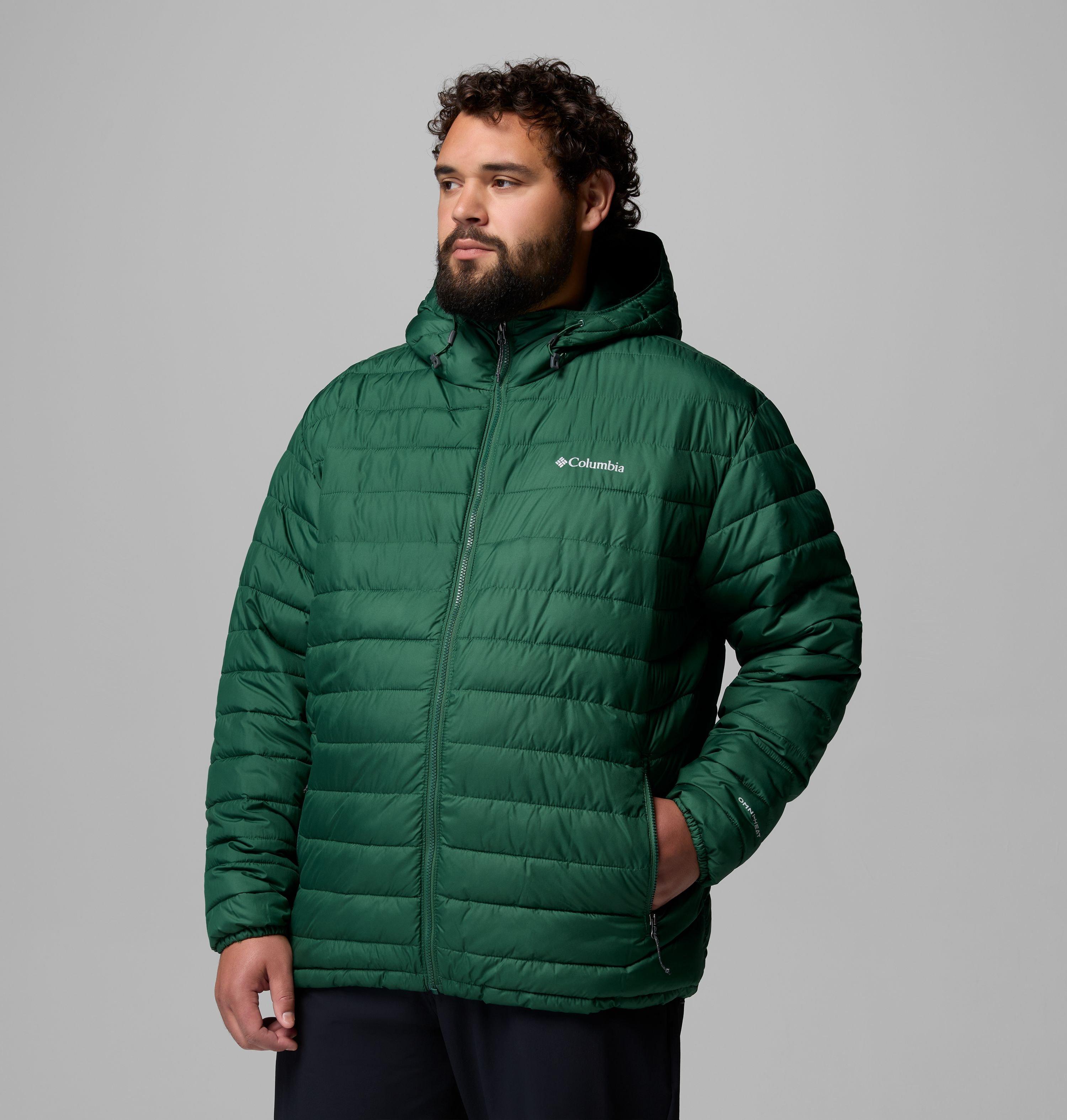 Men's Powder Lite II Hooded Jacket - Big | 377 | 1X 4