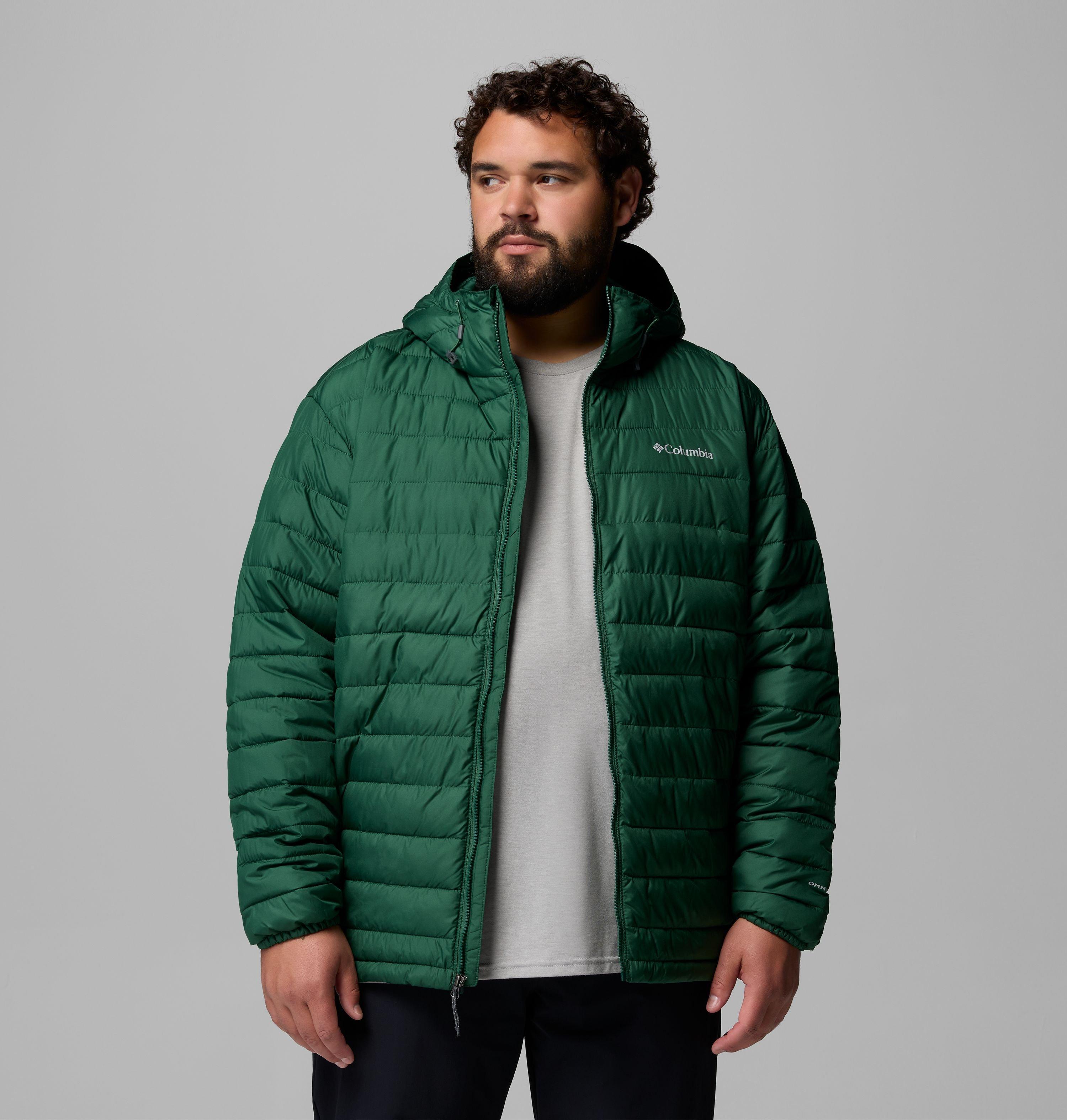 Men's Powder Lite II Hooded Jacket - Big | 377 | 1X 5