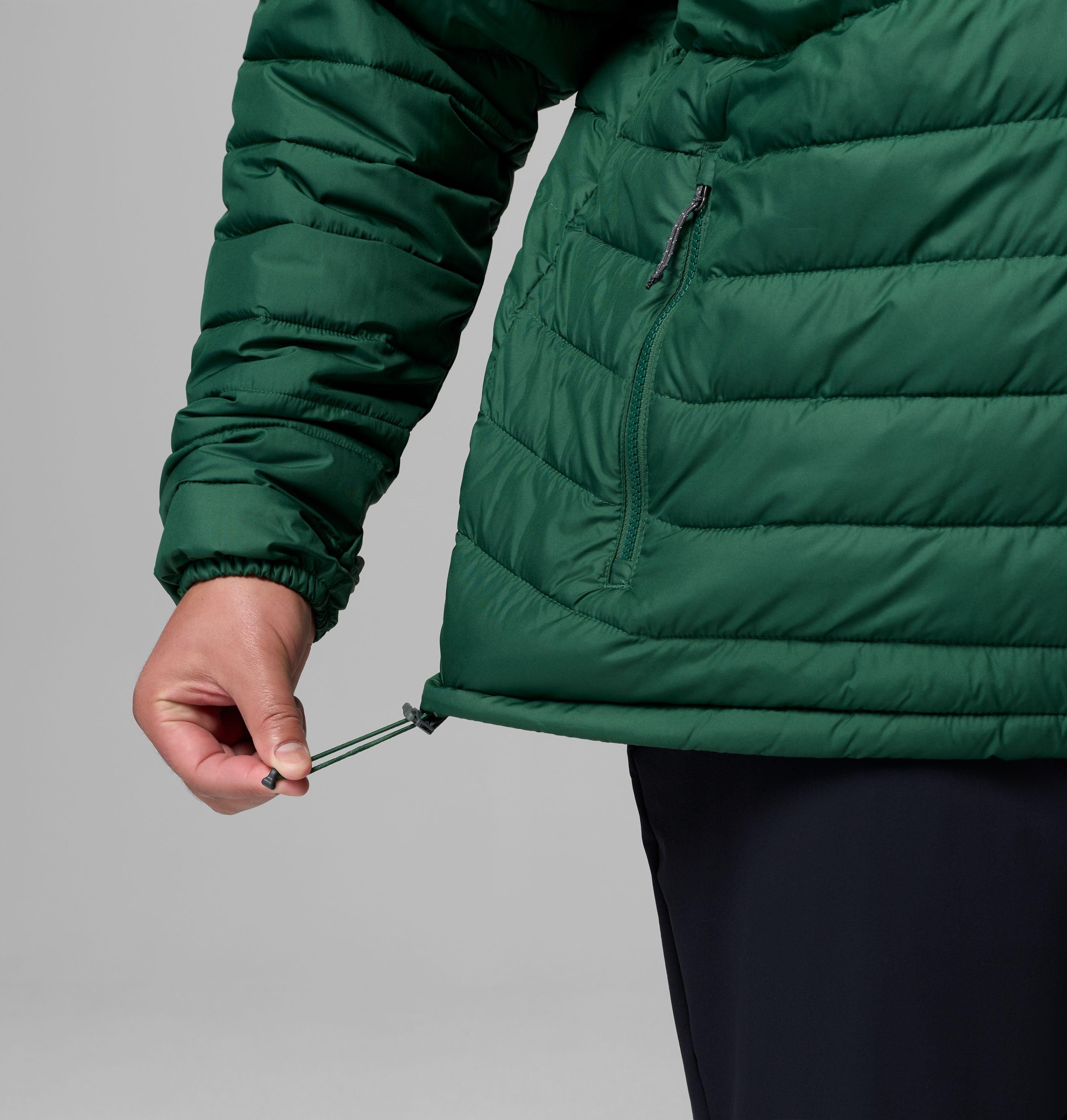 Men's Powder Lite II Hooded Jacket - Big | 377 | 1X 8