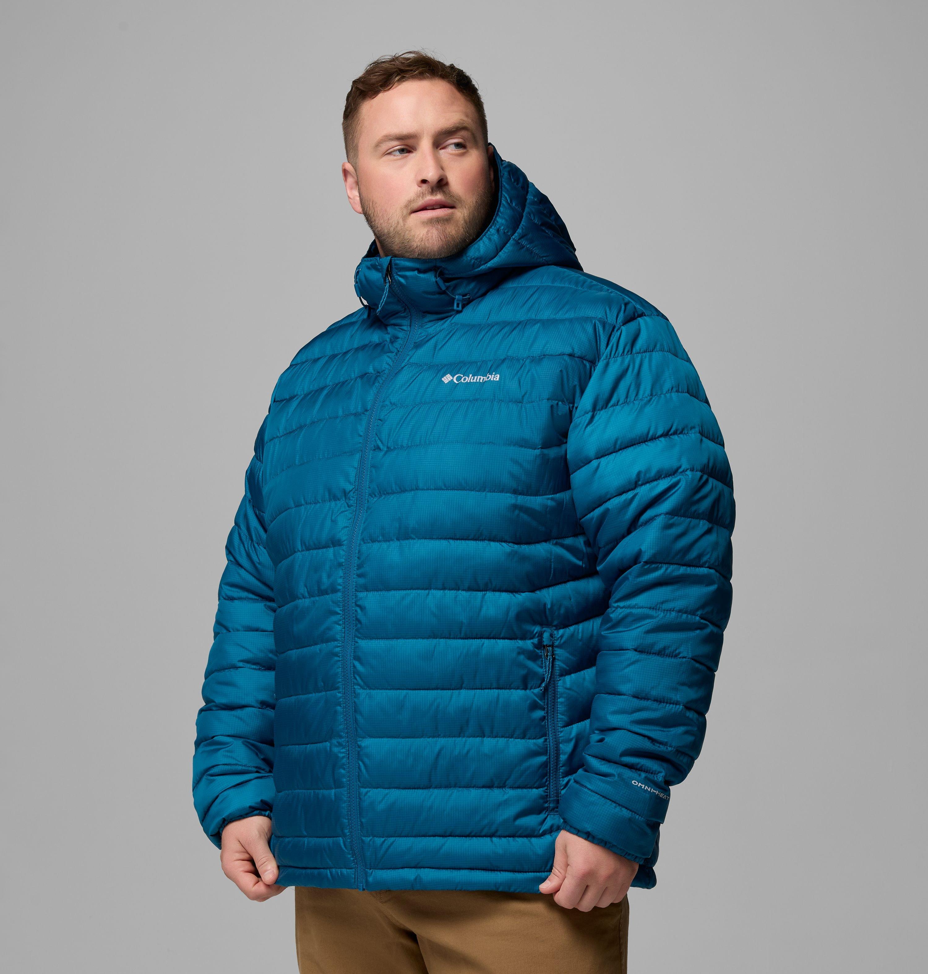 Men's Powder Lite II Hooded Jacket - Big | 443 | 1X 4