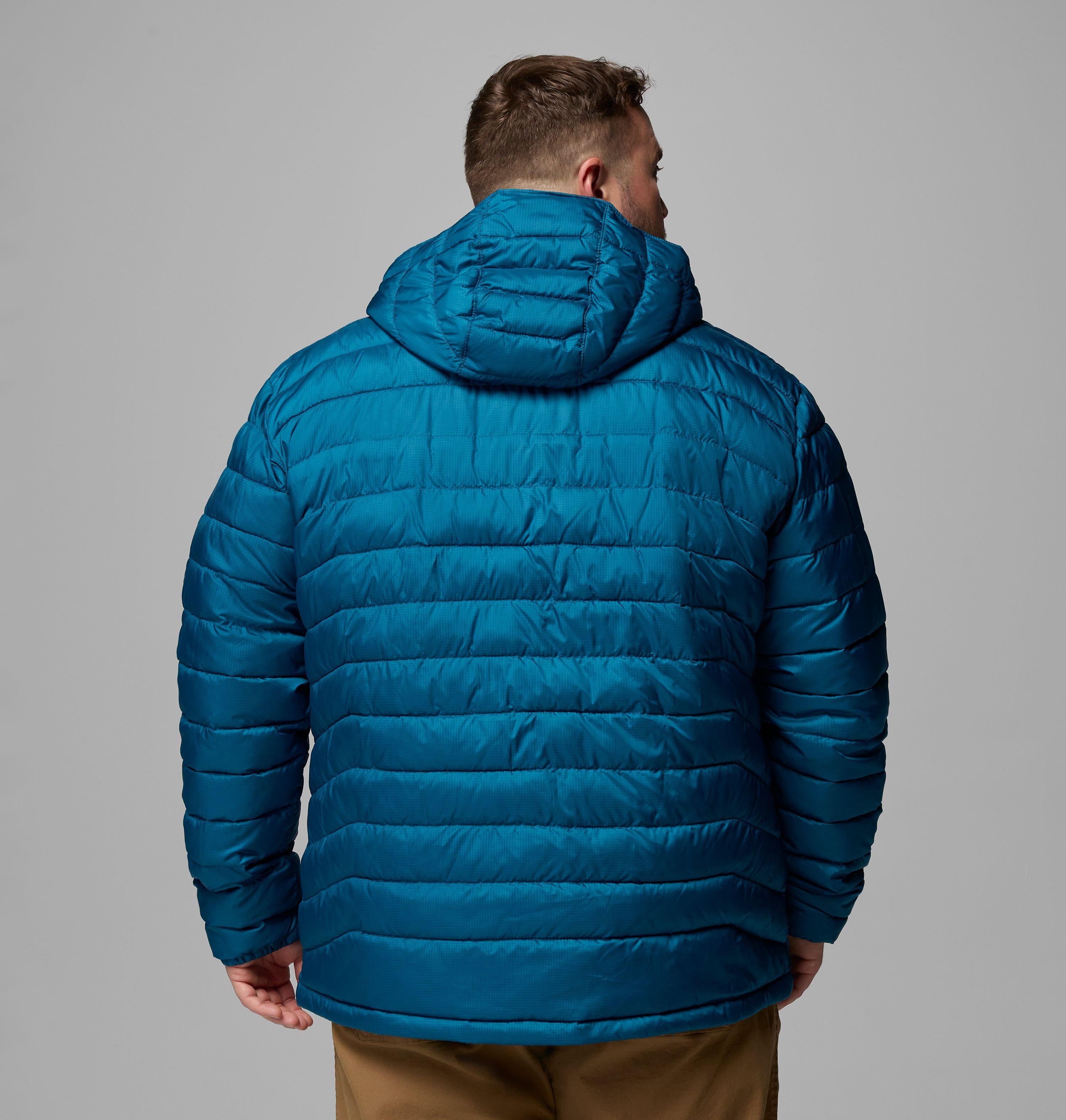 Men's Powder Lite II Hooded Jacket - Big | 443 | 1X 3
