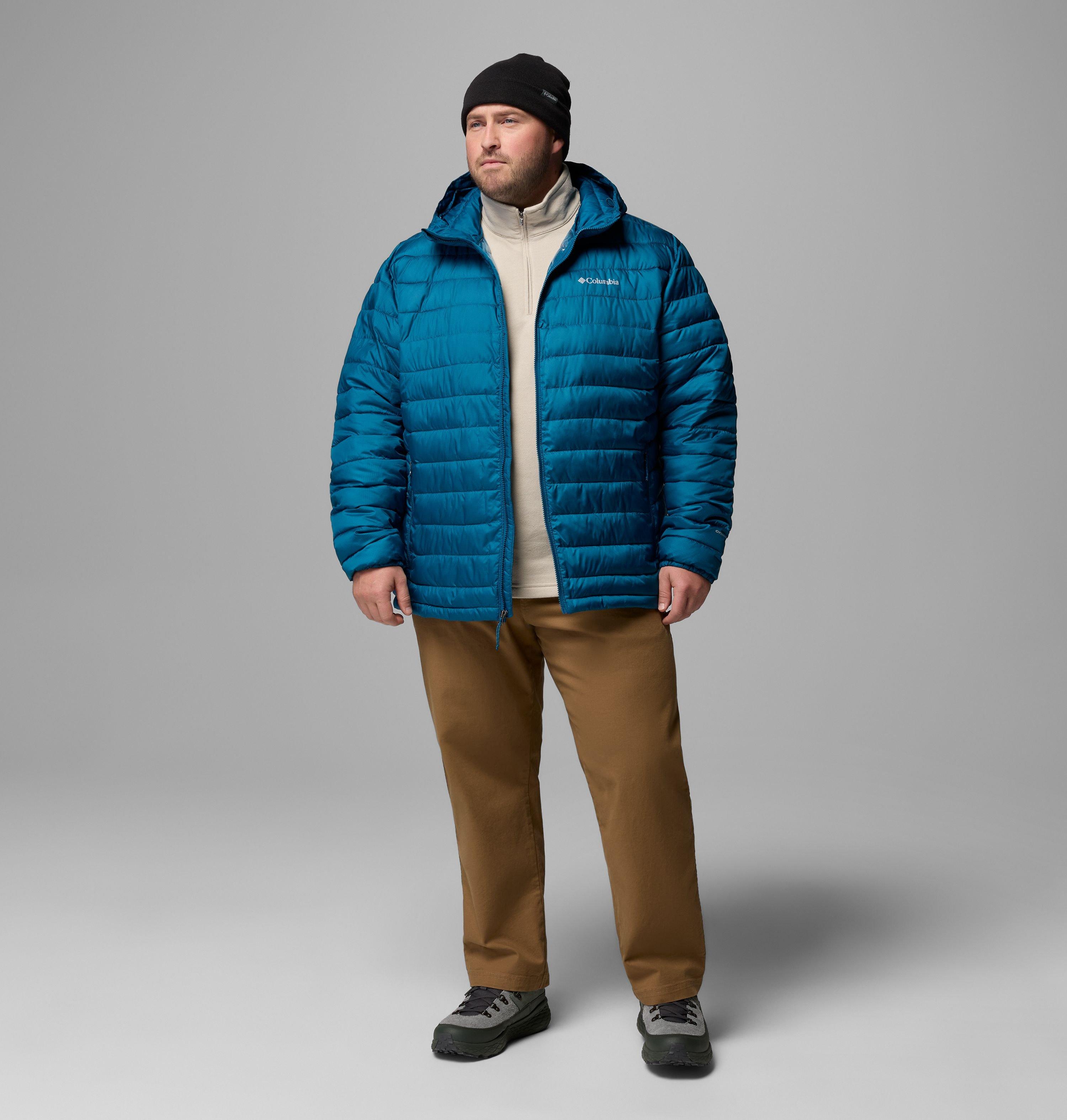 Men's Powder Lite II Hooded Jacket - Big | 443 | 1X 2