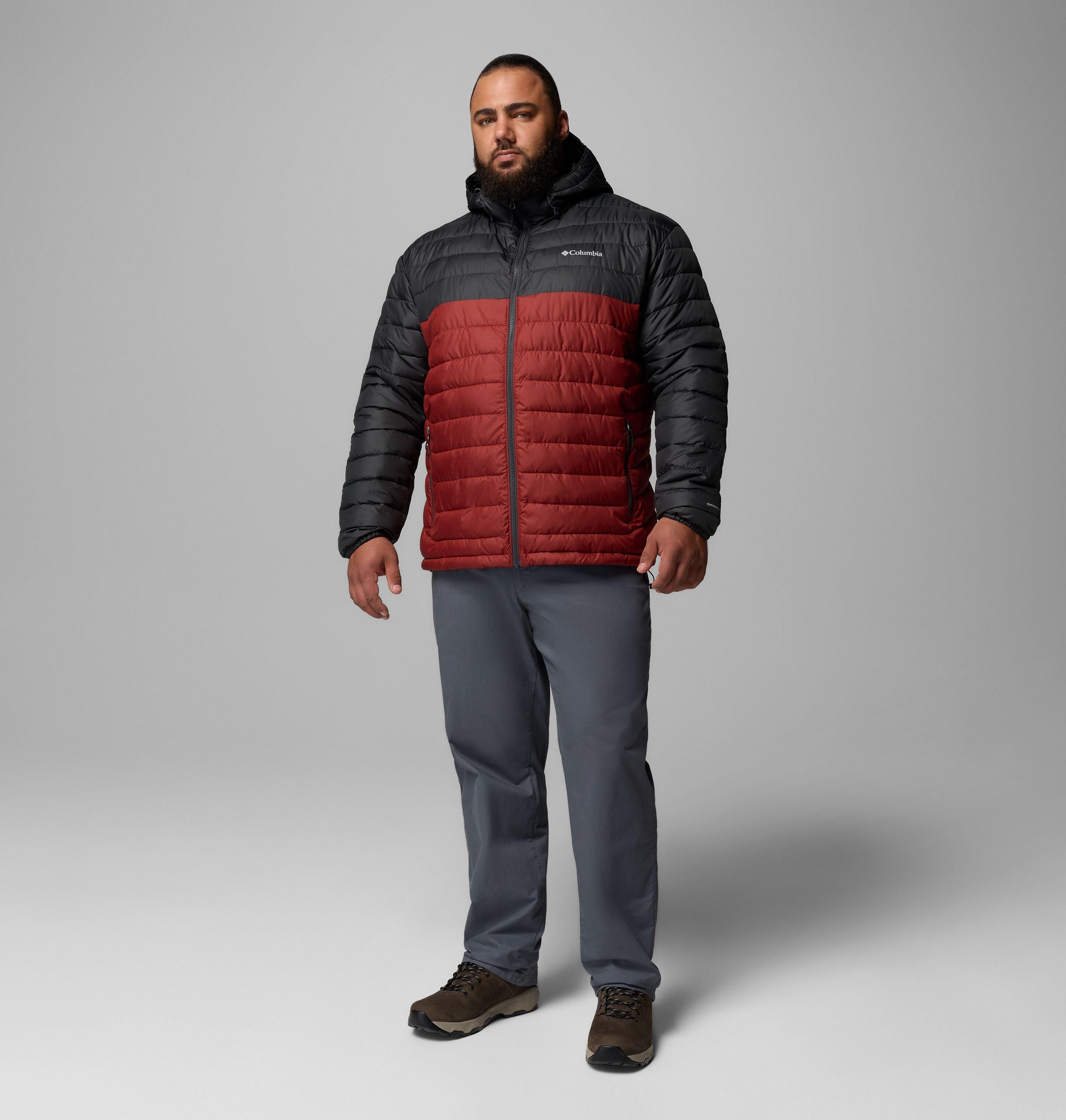 Men's Powder Lite II Hooded Jacket - Big | 632 | 3X 9