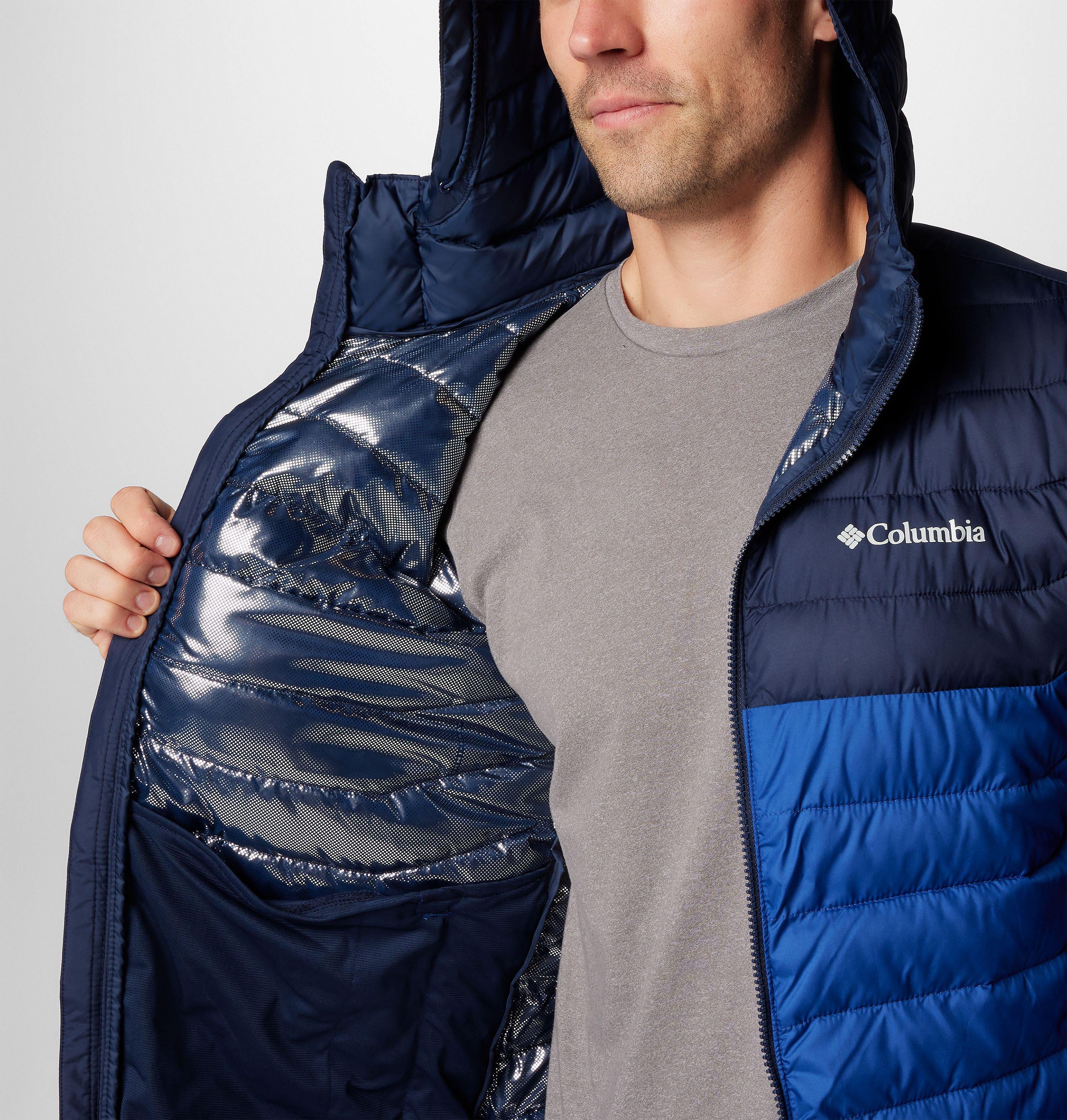 Men's Powder Lite II Hooded Jacket - Tall 7