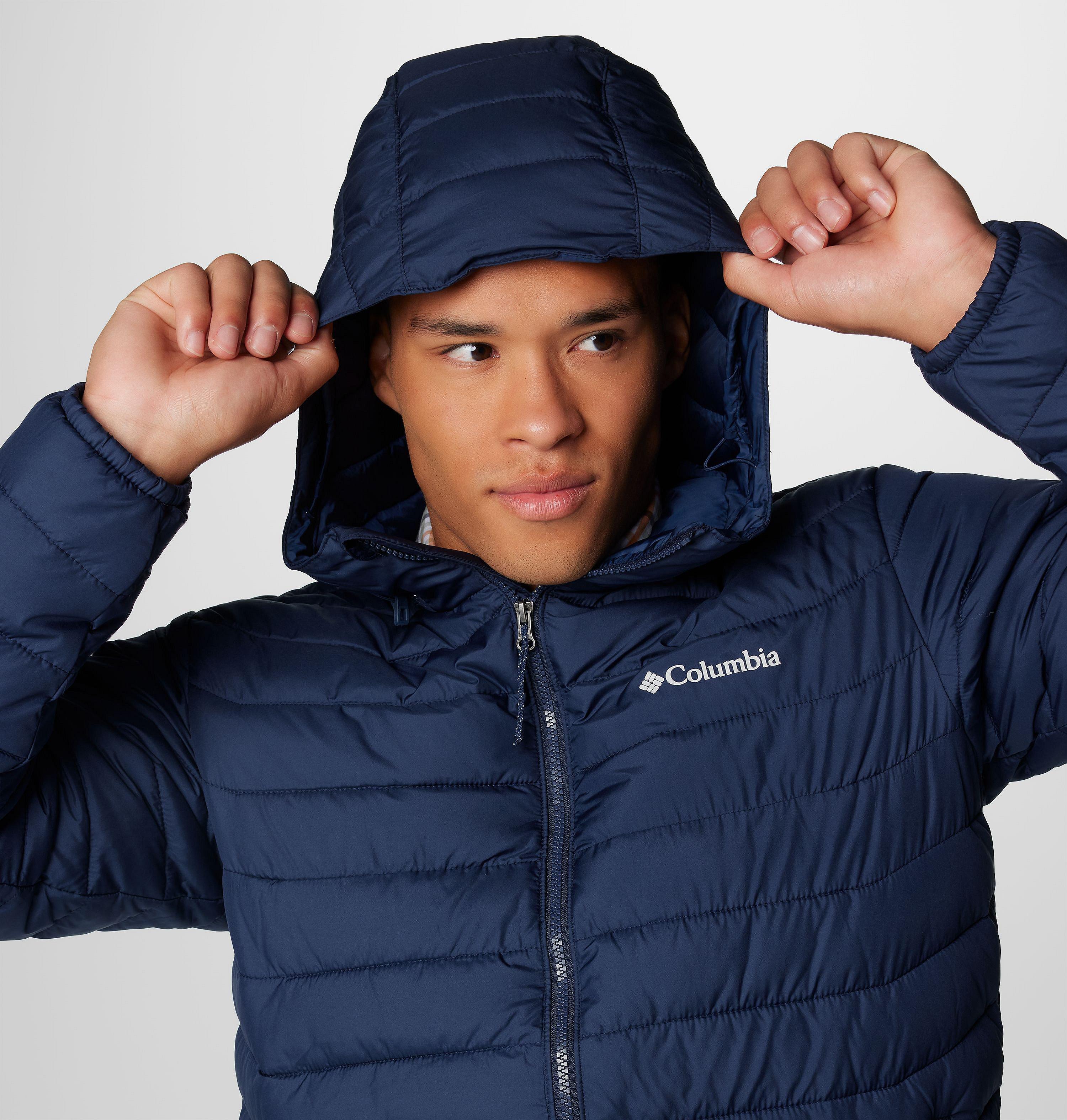 Men's Powder Lite II Hooded Jacket - Tall 5