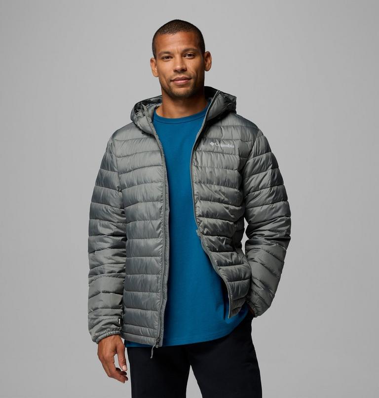 Men&rsquo;s Powder Lite II Hooded Insulated Jacket, Color: Sedona Sage Ripstop, image 5